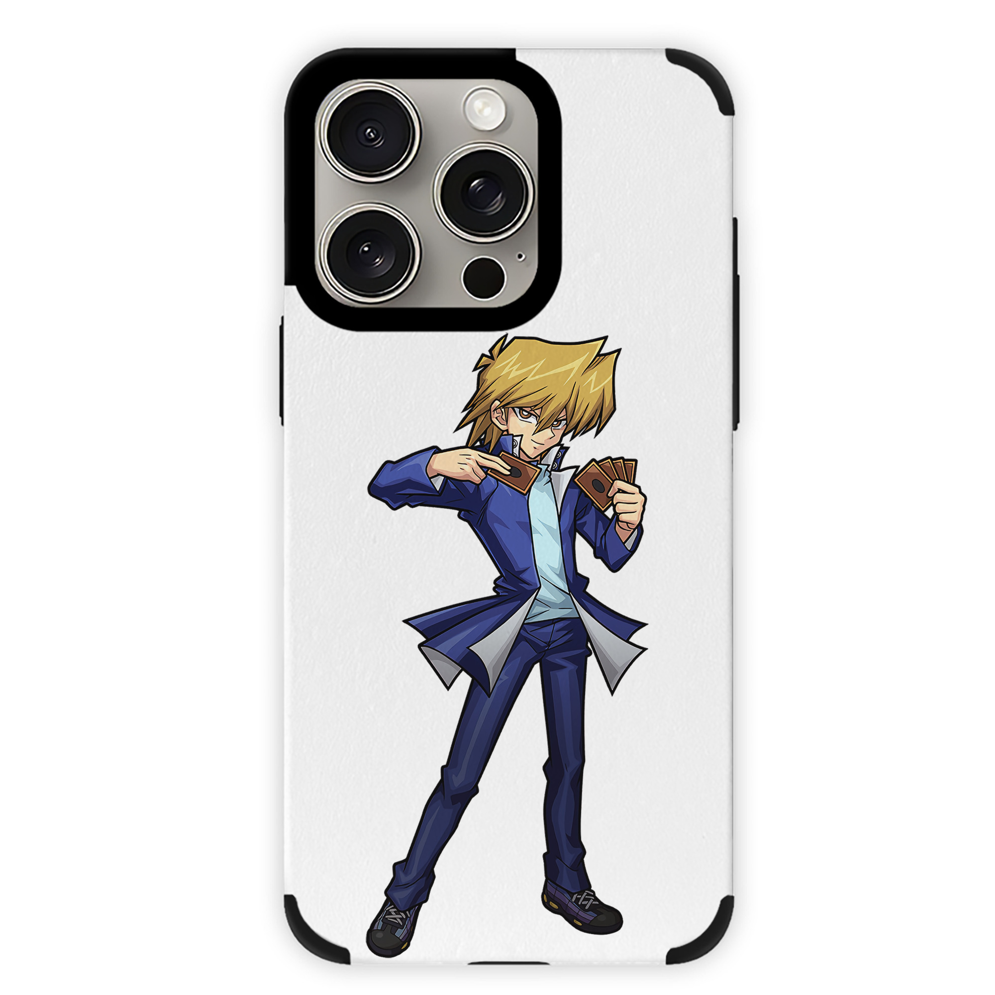 遊☆戯☆王 Yu-Gi-Oh! 【iPhone15ProMax対応】 PUレザー スマホケース 耐衝撃＆黄変防止