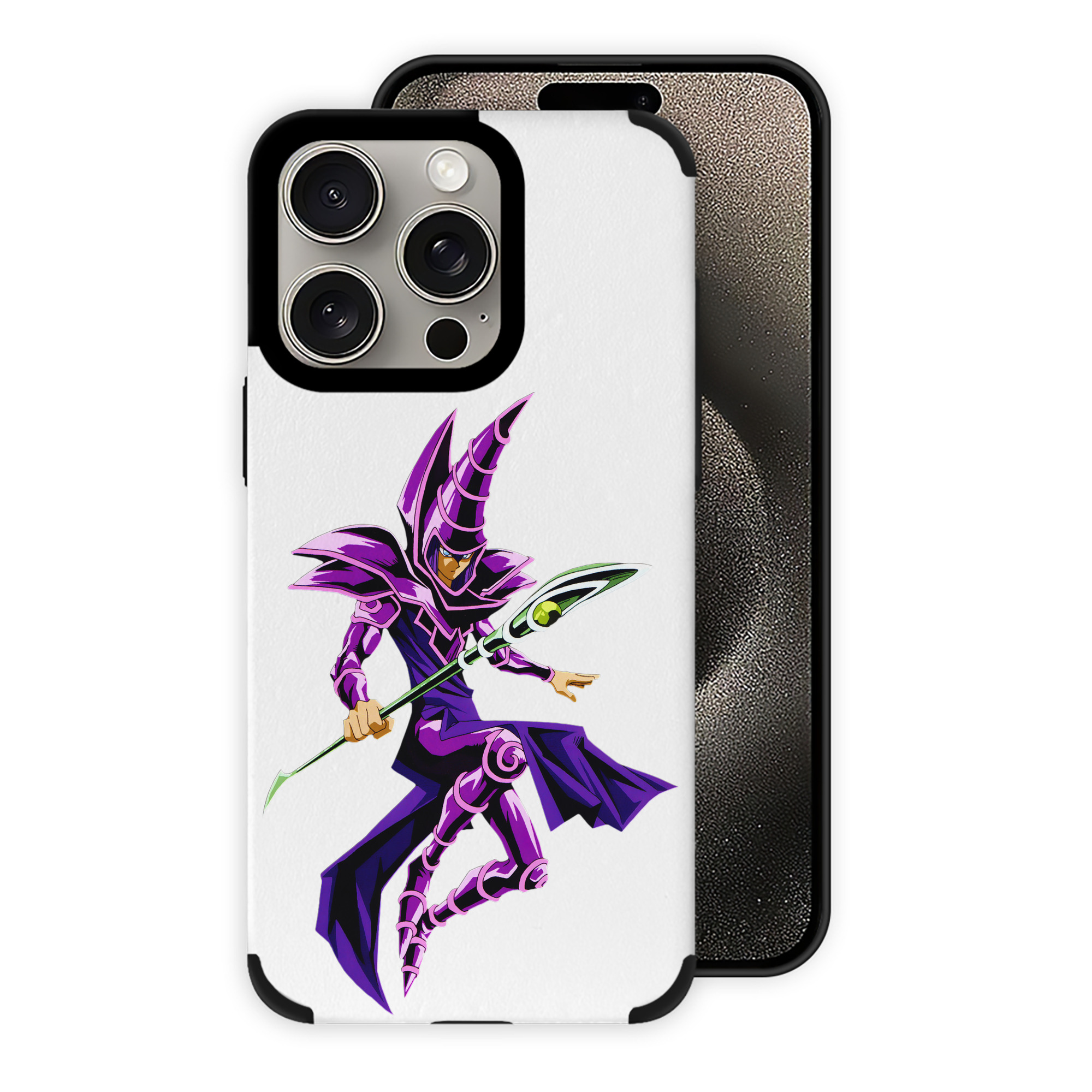遊☆戯☆王 Yu-Gi-Oh! 【iPhone15ProMax対応】 PUレザー スマホケース 耐衝撃＆黄変防止