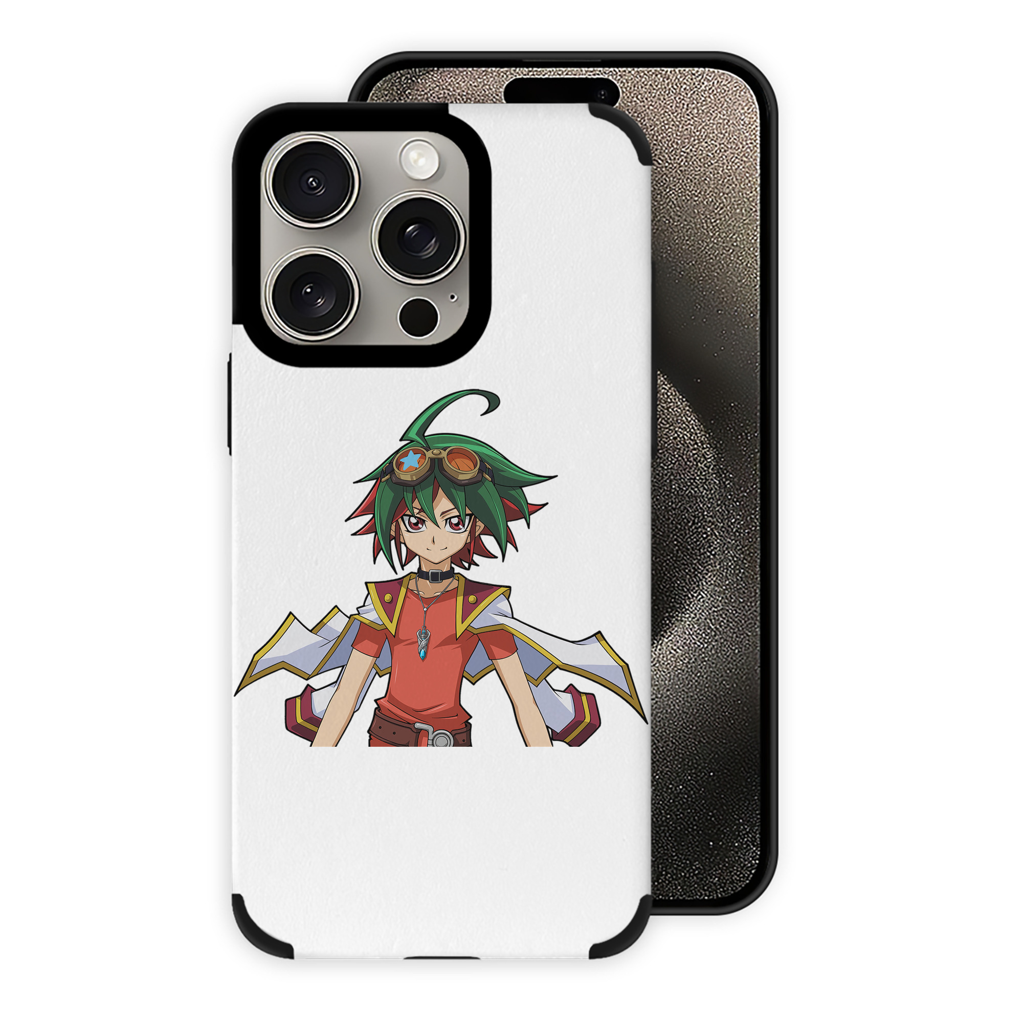 遊☆戯☆王 Yu-Gi-Oh! 【iPhone15ProMax対応】 PUレザー スマホケース 耐衝撃＆黄変防止