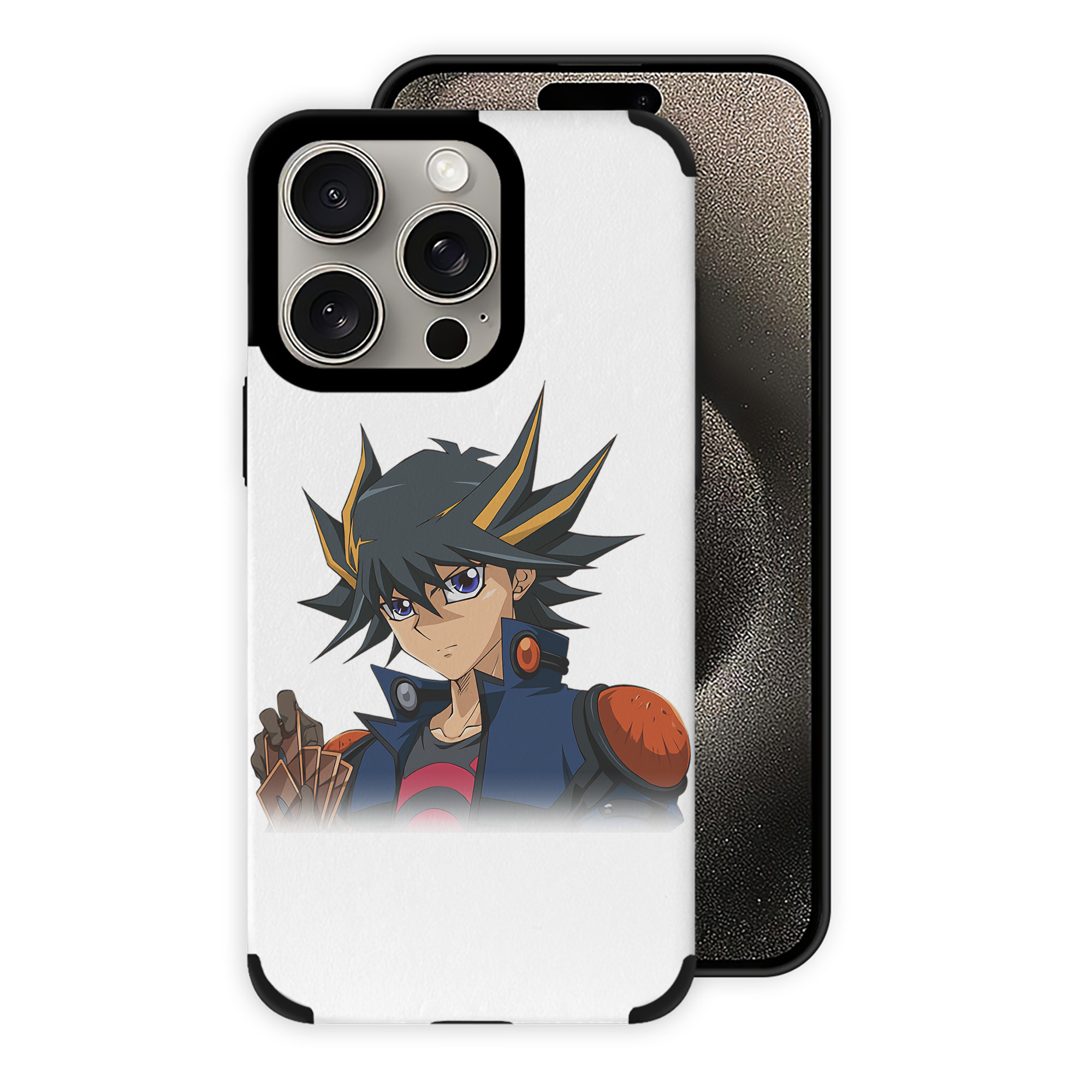 遊☆戯☆王 Yu-Gi-Oh! 【iPhone15ProMax対応】 PUレザー スマホケース 耐衝撃＆黄変防止