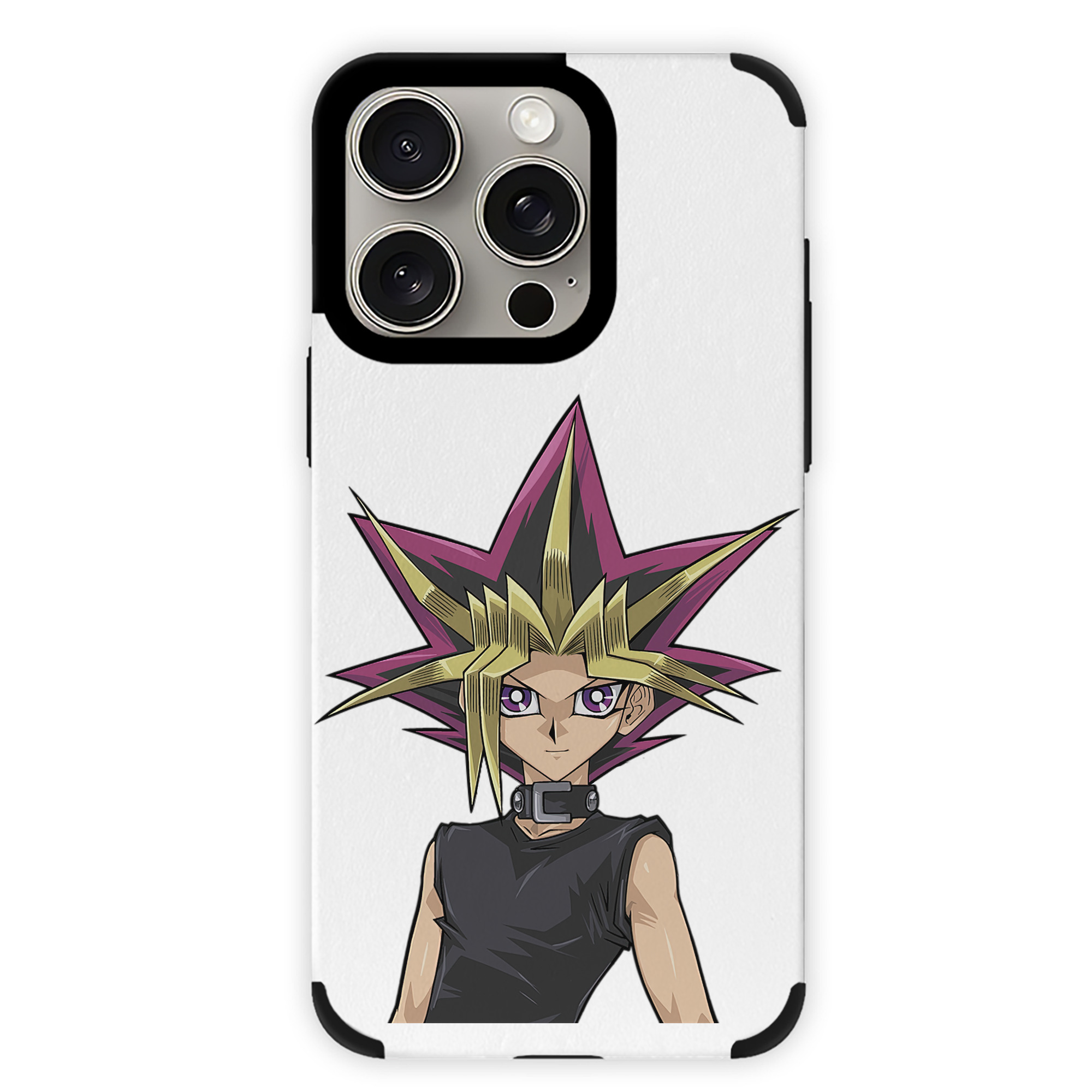 （画像用） 遊☆戯☆王 Yu-Gi-Oh! 【iPhone15ProMax対応】 PUレザー スマホケース 耐衝撃＆黄変防止