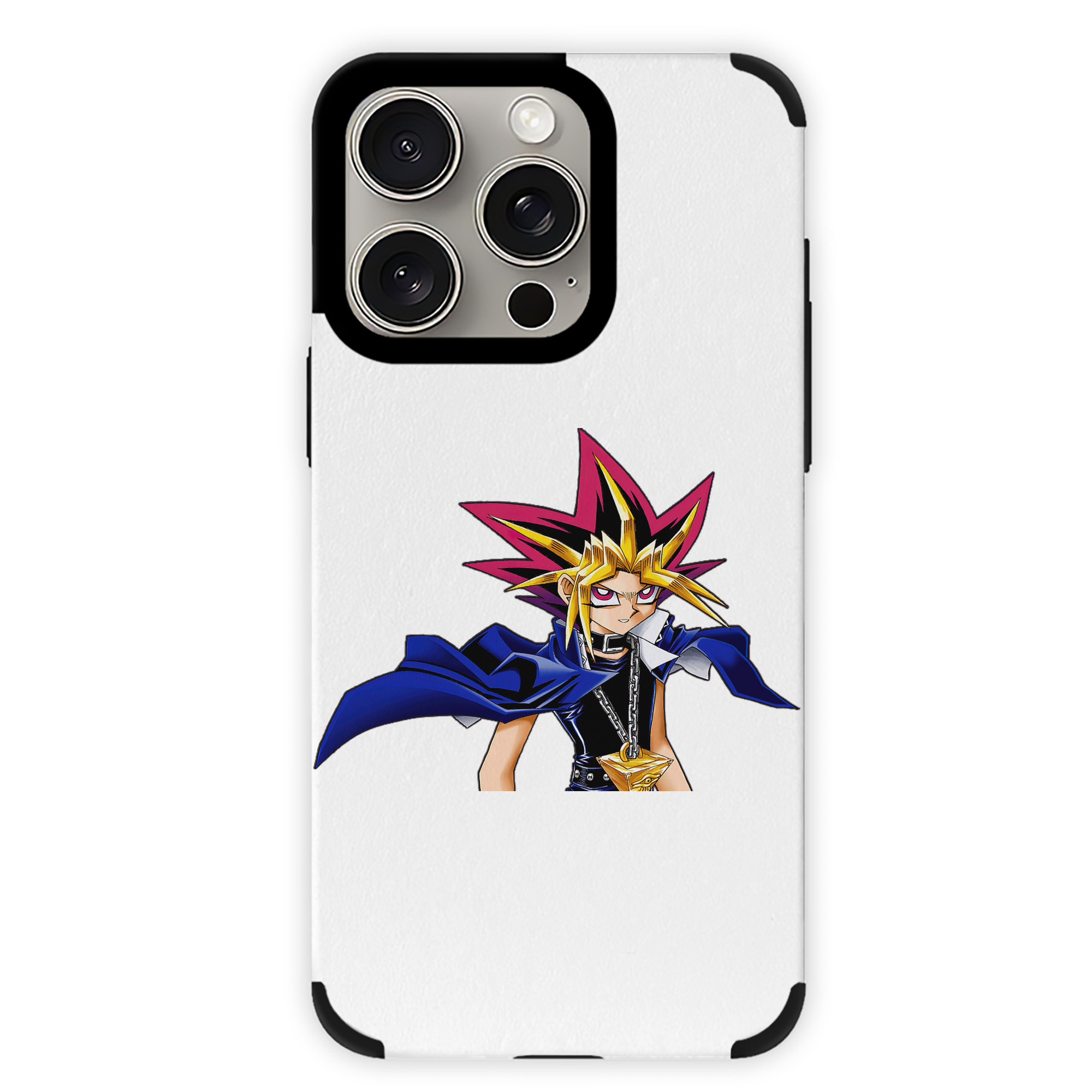 遊☆戯☆王 Yu-Gi-Oh! 【iPhone15ProMax対応】 PUレザー スマホケース 耐衝撃＆黄変防止