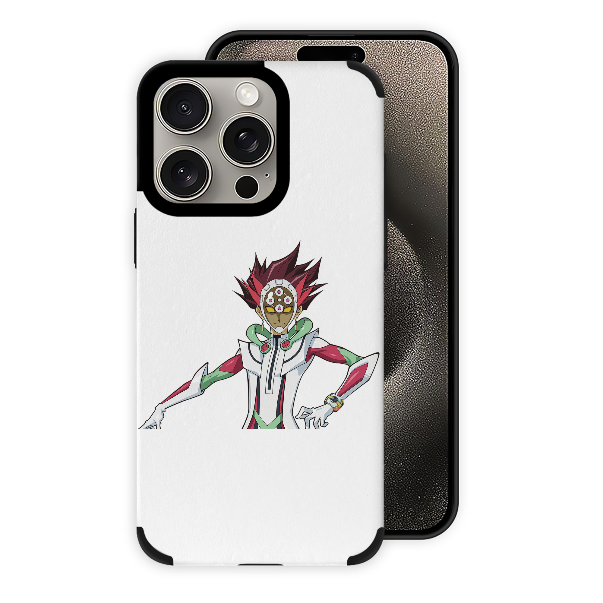 （画像用） 遊☆戯☆王 Yu-Gi-Oh! 【iPhone15ProMax対応】 PUレザー スマホケース 耐衝撃＆黄変防止
