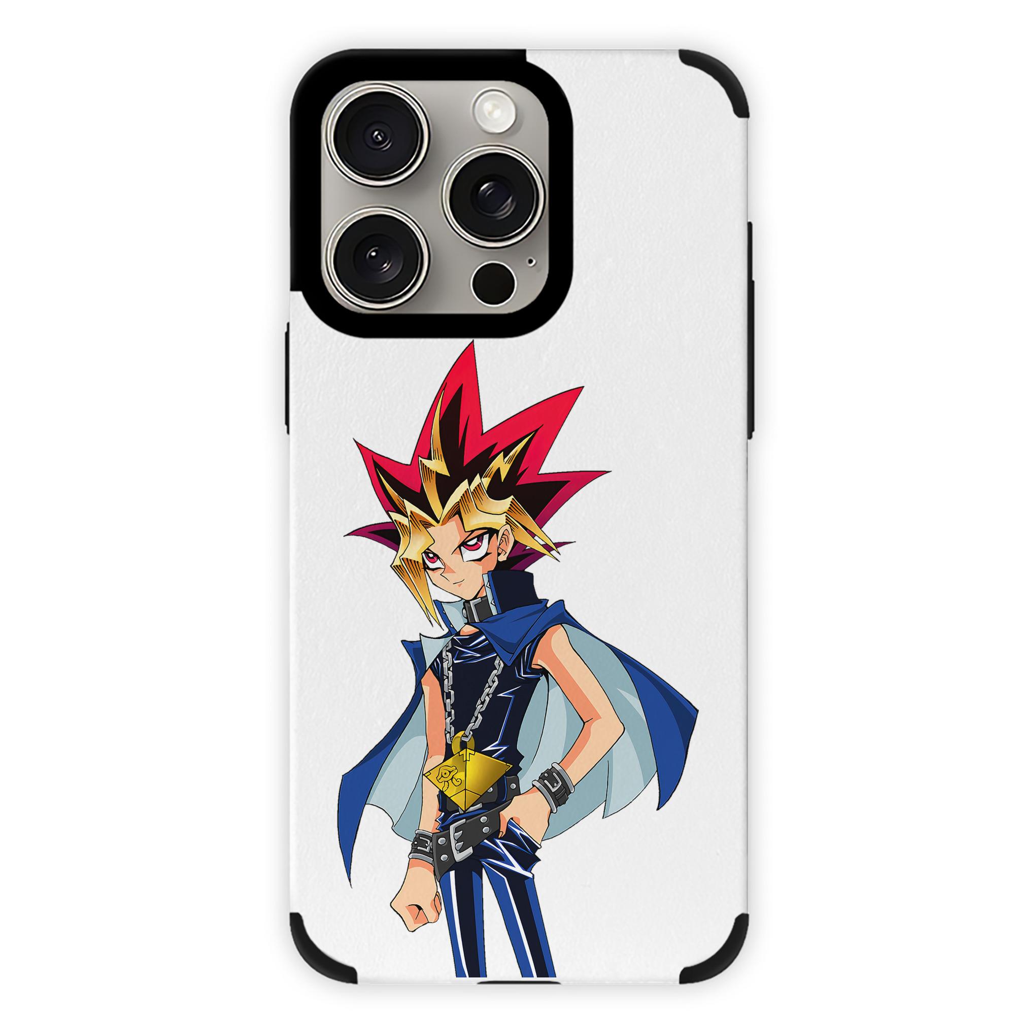 遊☆戯☆王 Yu-Gi-Oh! 【iPhone15ProMax対応】 PUレザー スマホケース 耐衝撃＆黄変防止