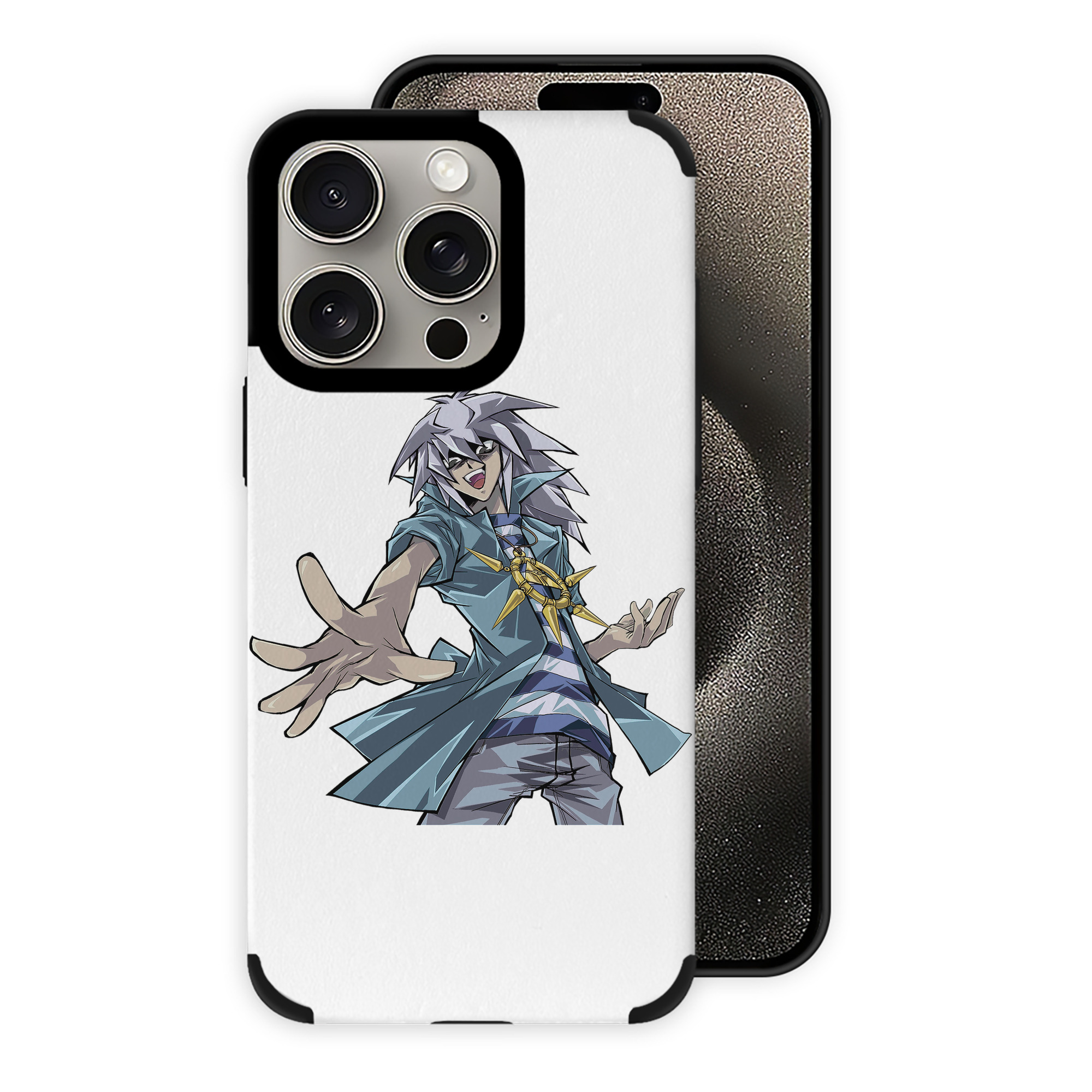 遊☆戯☆王 Yu-Gi-Oh! 【iPhone15ProMax対応】 PUレザー スマホケース 耐衝撃＆黄変防止