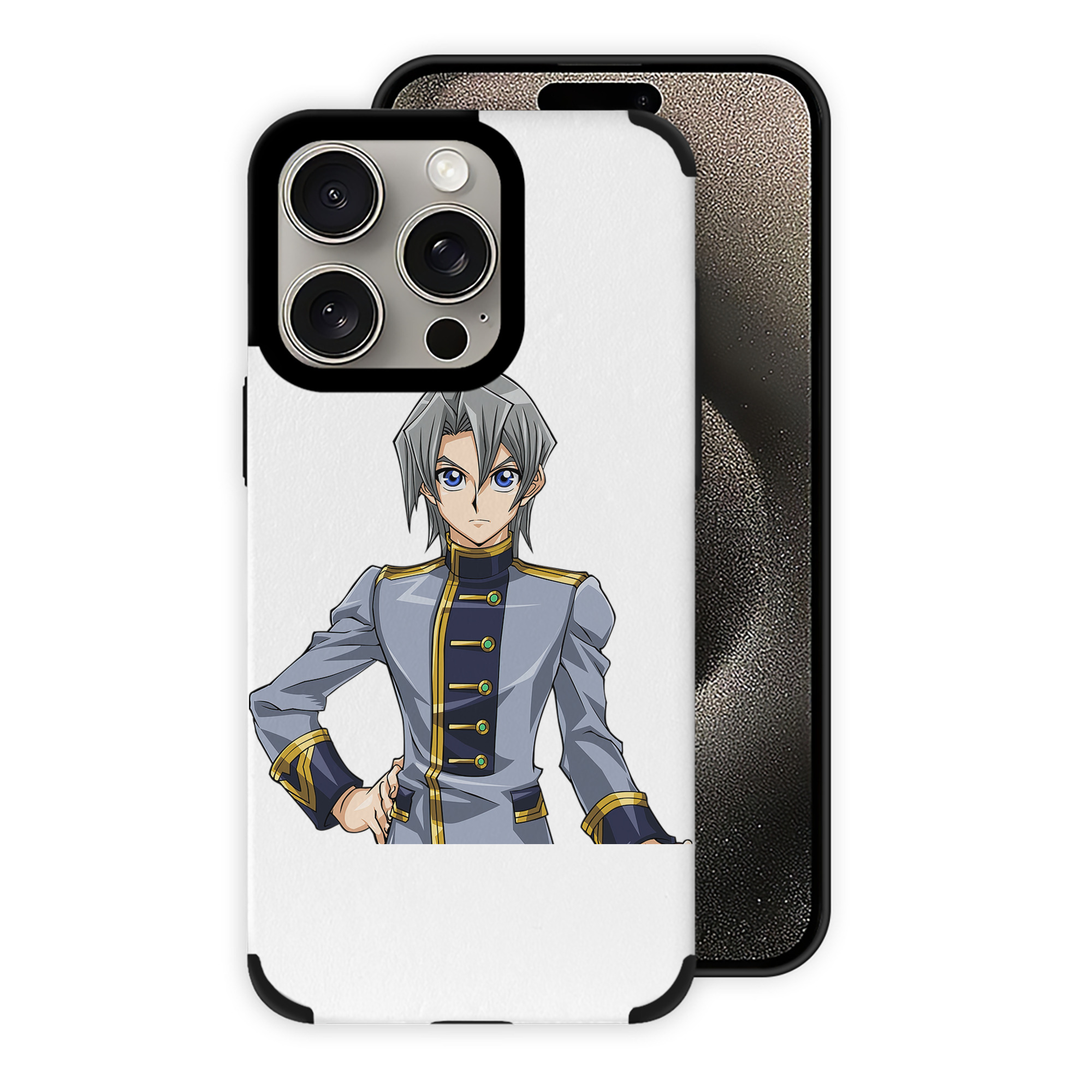 遊☆戯☆王 Yu-Gi-Oh! 【iPhone15ProMax対応】 PUレザー スマホケース 耐衝撃＆黄変防止