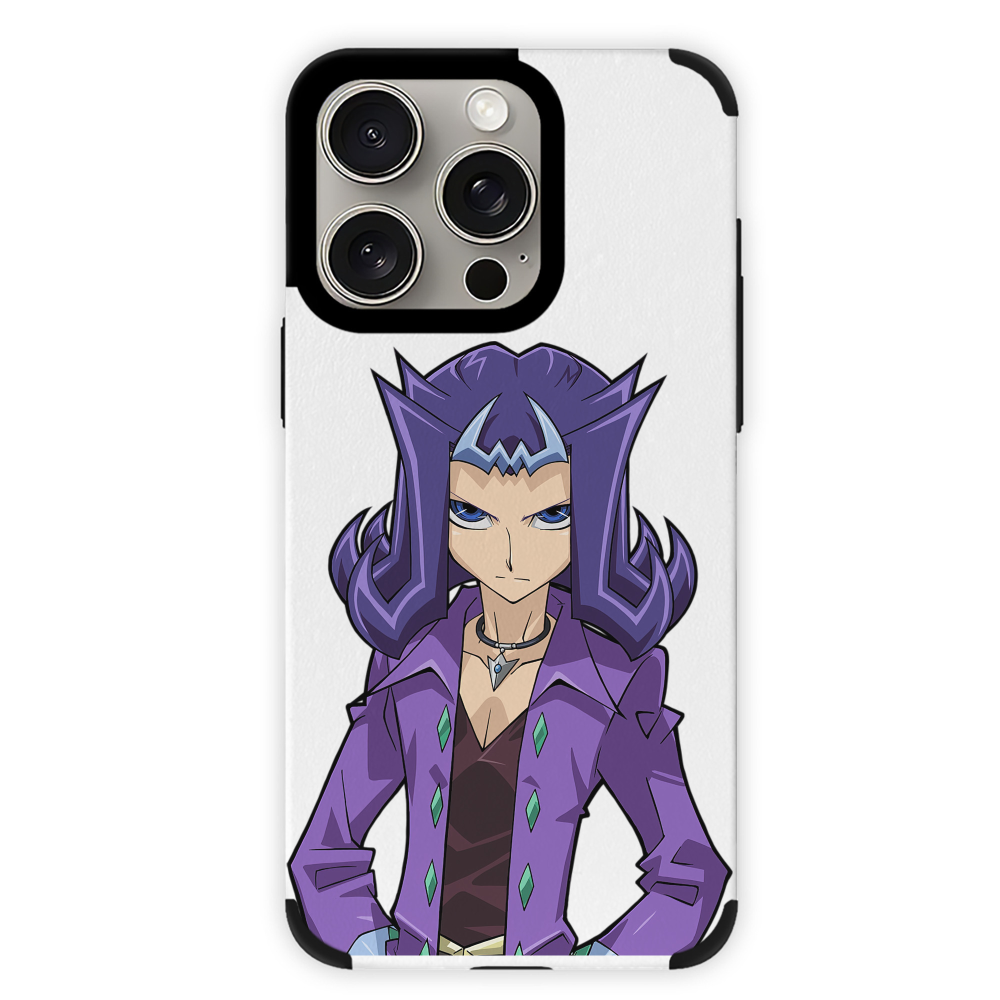 遊☆戯☆王 Yu-Gi-Oh! 【iPhone15ProMax対応】 PUレザー スマホケース 耐衝撃＆黄変防止