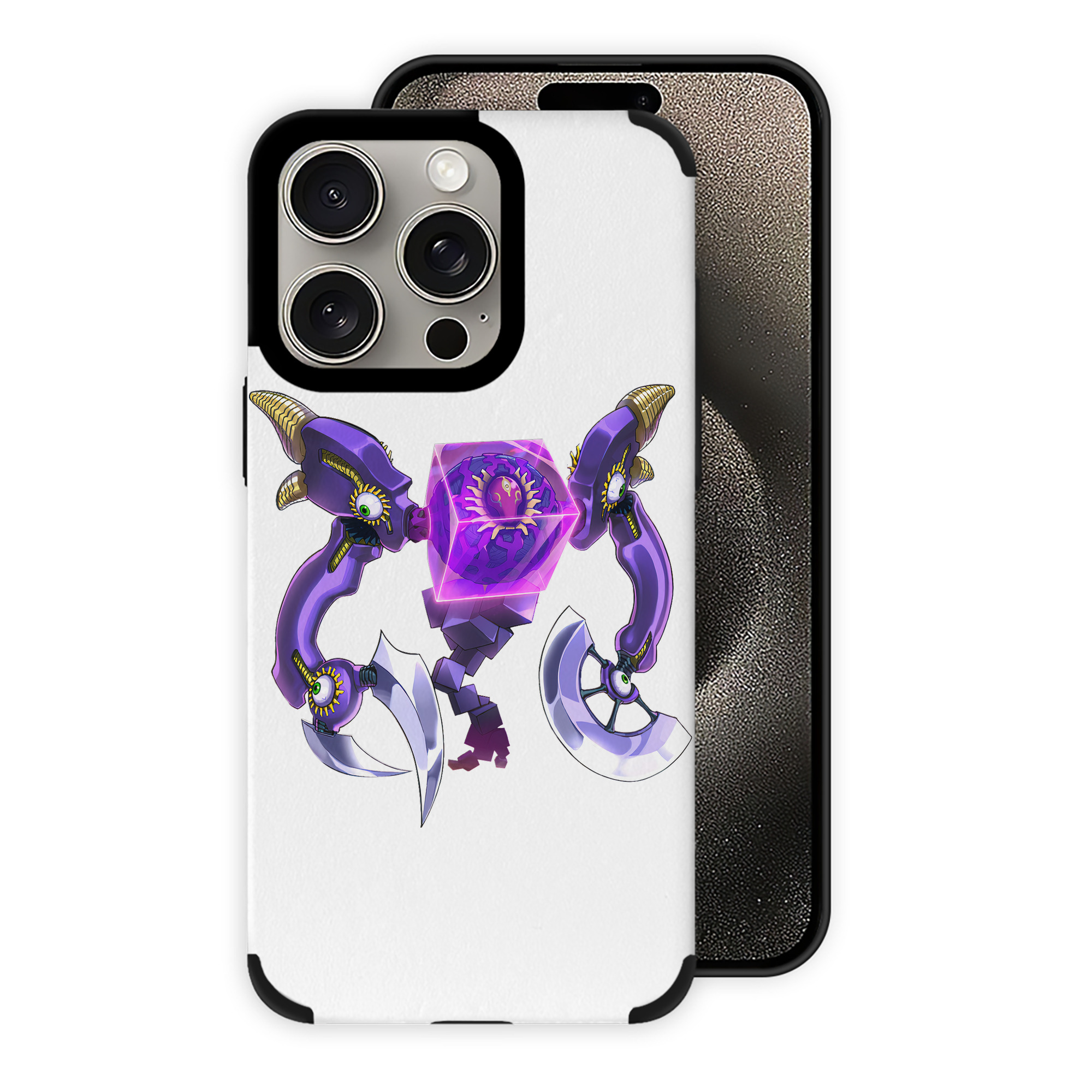 （画像用） 遊☆戯☆王 Yu-Gi-Oh! 【iPhone15ProMax対応】 PUレザー スマホケース 耐衝撃＆黄変防止