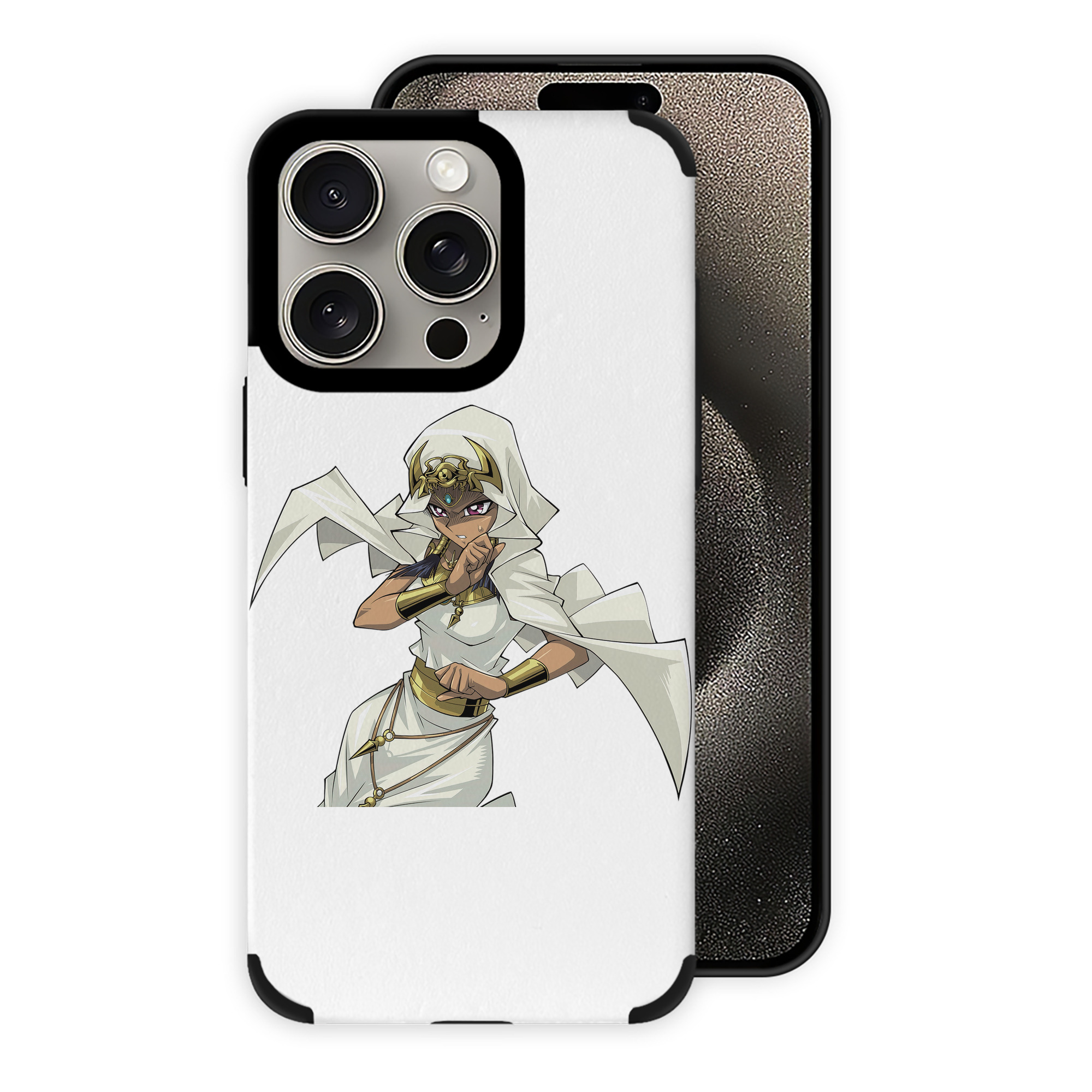 遊☆戯☆王 Yu-Gi-Oh! 【iPhone15ProMax対応】 PUレザー スマホケース 耐衝撃＆黄変防止