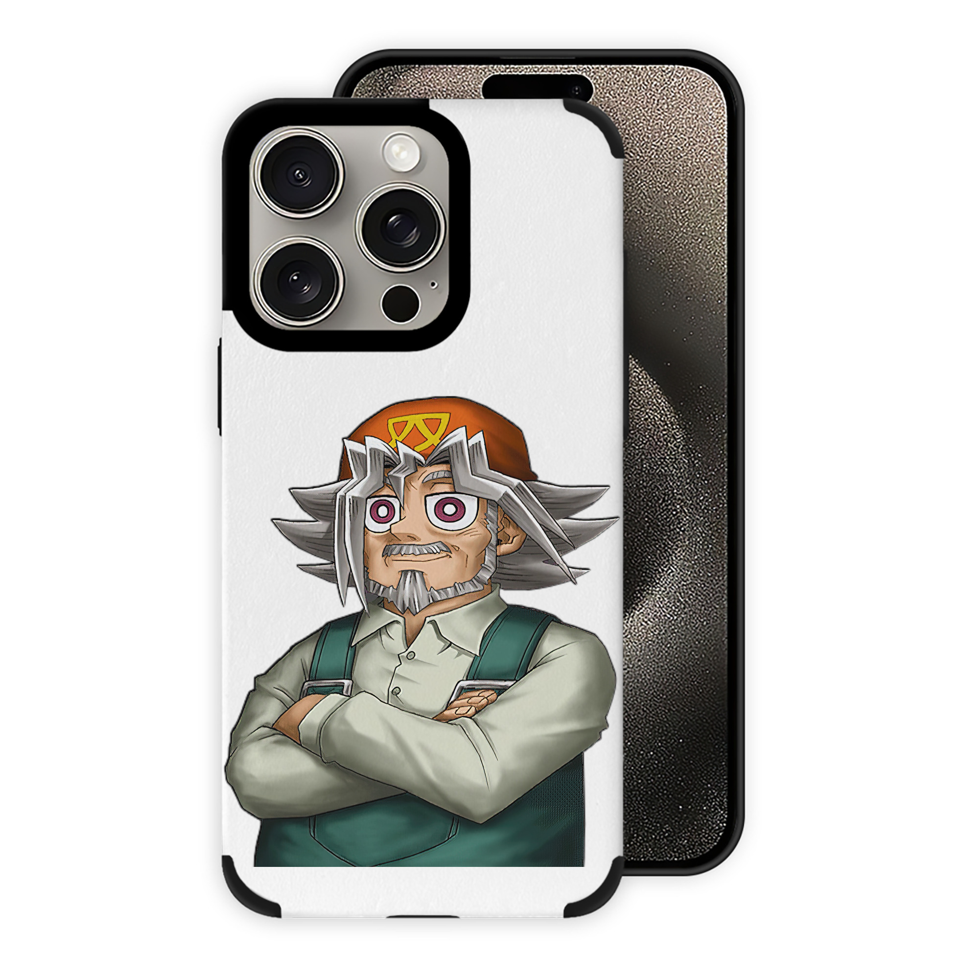 遊☆戯☆王 Yu-Gi-Oh! 【iPhone15ProMax対応】 PUレザー スマホケース 耐衝撃＆黄変防止