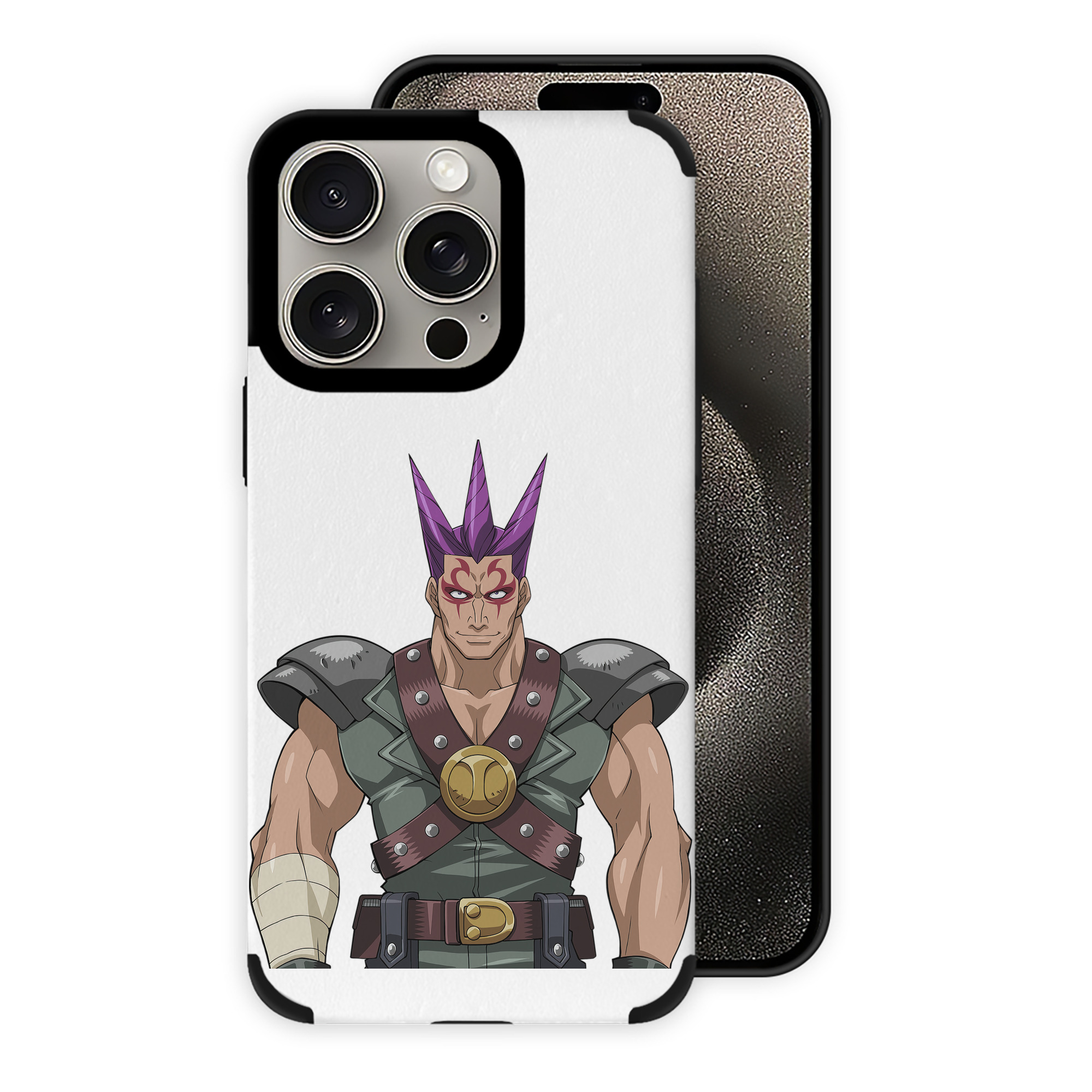 遊☆戯☆王 Yu-Gi-Oh! 【iPhone15ProMax対応】 PUレザー スマホケース 耐衝撃＆黄変防止