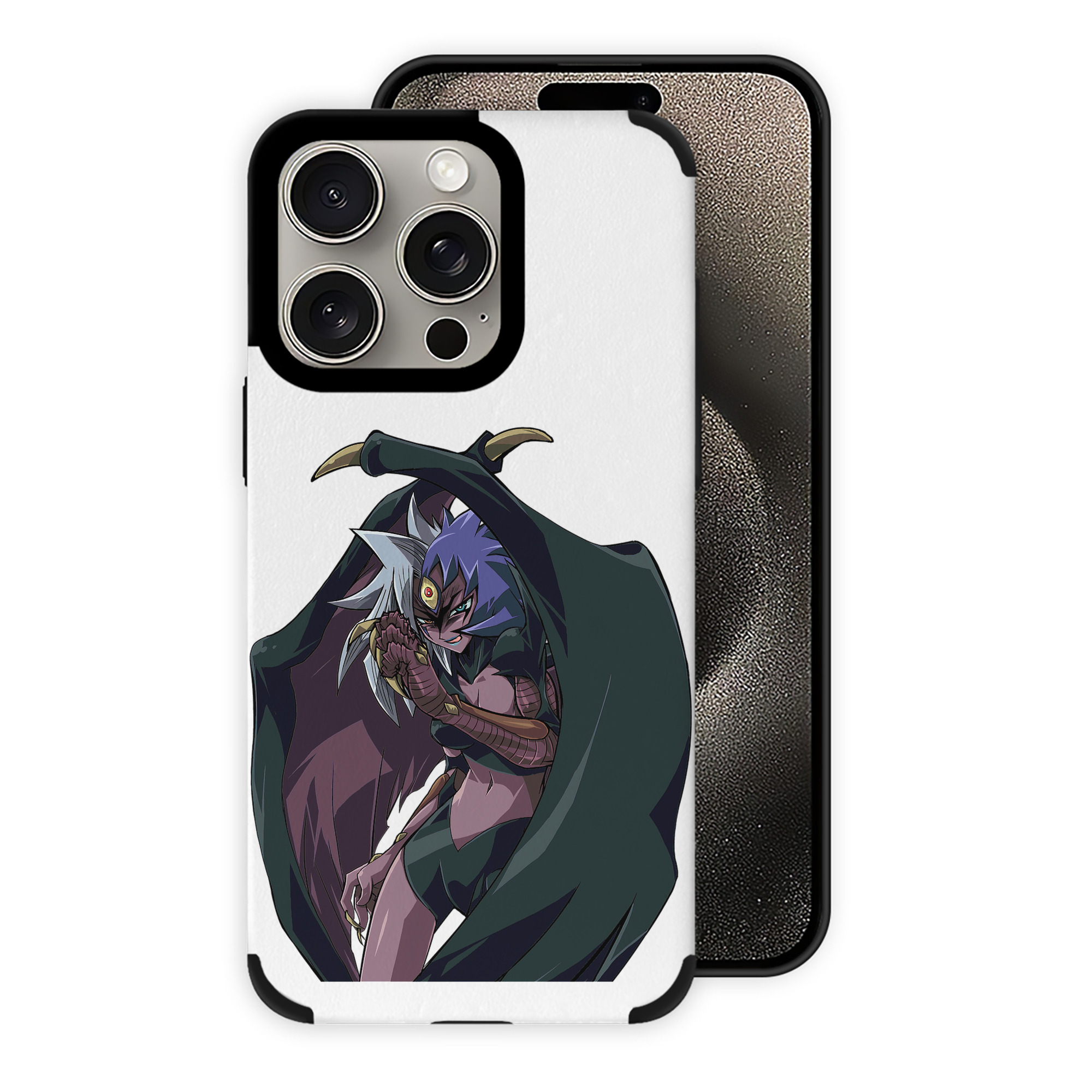 遊☆戯☆王 Yu-Gi-Oh! 【iPhone15ProMax対応】 PUレザー スマホケース 耐衝撃＆黄変防止