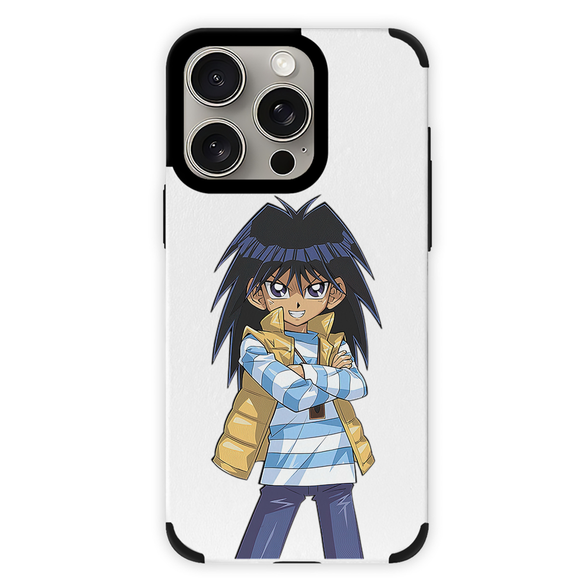 遊☆戯☆王 Yu-Gi-Oh! 【iPhone15ProMax対応】 PUレザー スマホケース 耐衝撃＆黄変防止