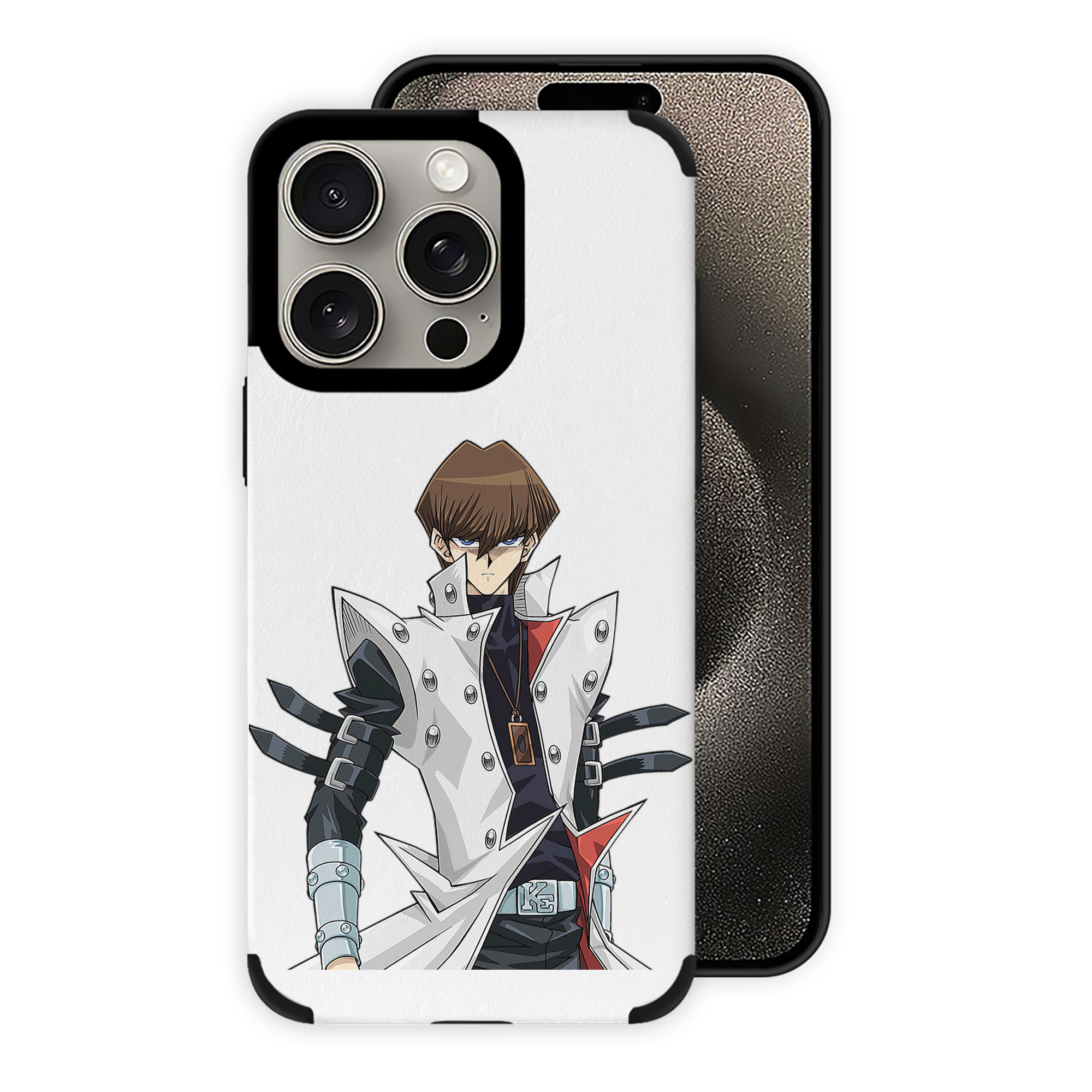 遊☆戯☆王 Yu-Gi-Oh! 【iPhone15ProMax対応】 PUレザー スマホケース 耐衝撃＆黄変防止
