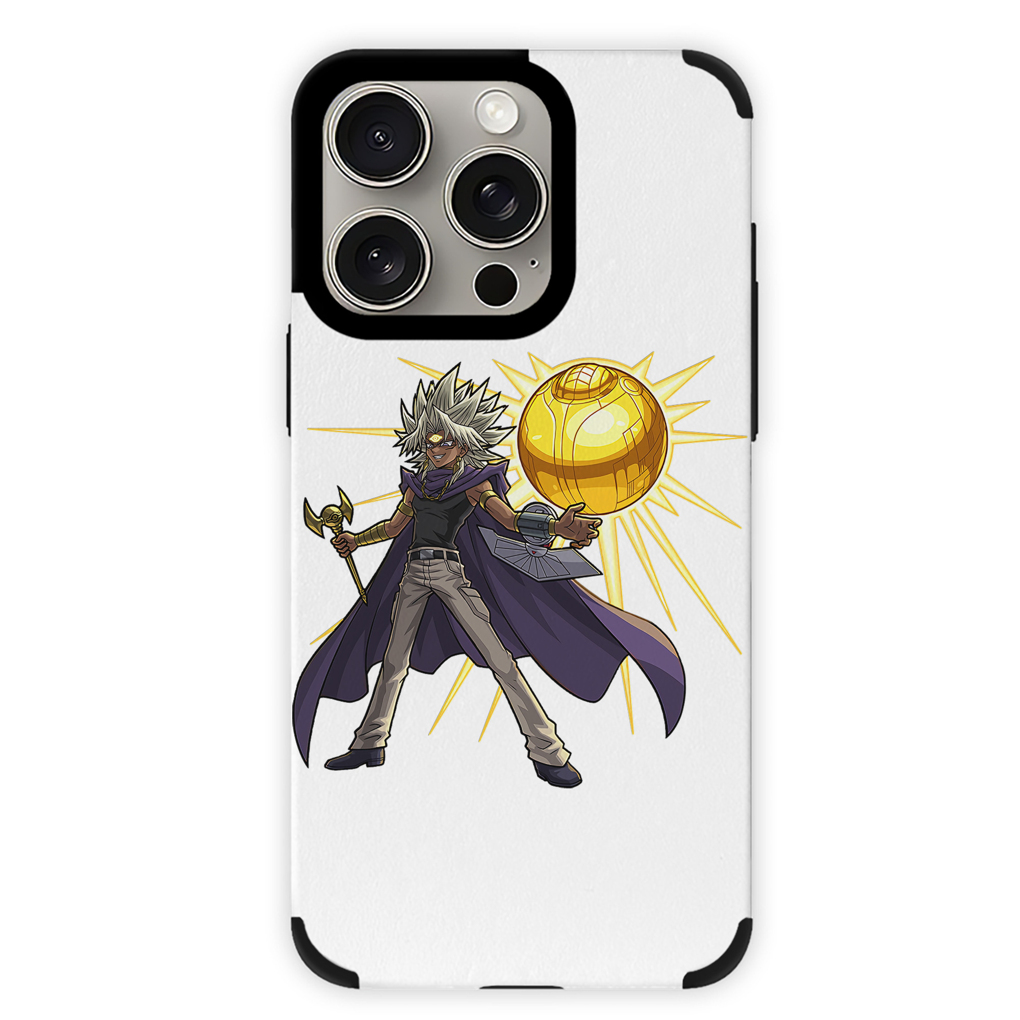 遊☆戯☆王 Yu-Gi-Oh! 【iPhone15ProMax対応】 PUレザー スマホケース 耐衝撃＆黄変防止
