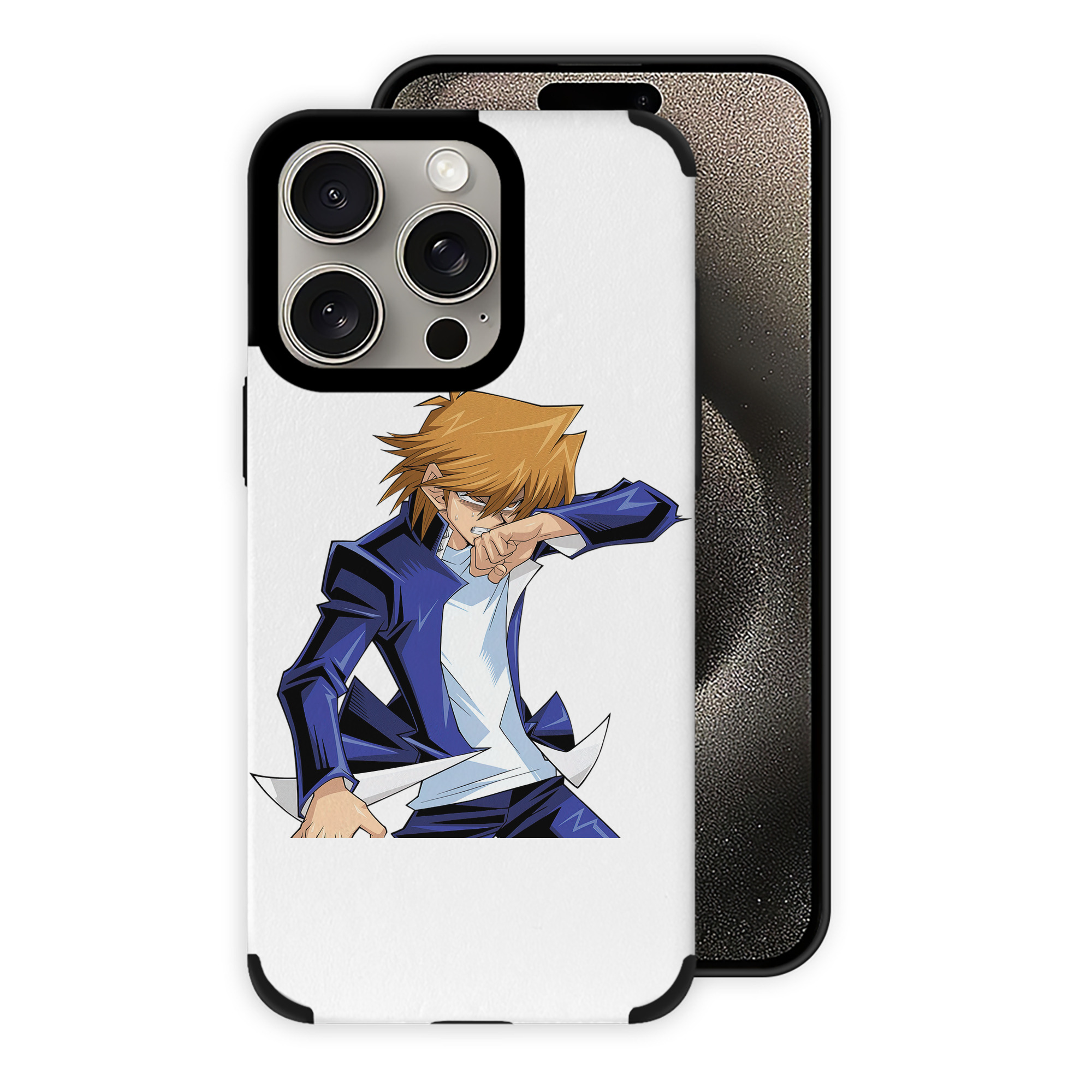 遊☆戯☆王 Yu-Gi-Oh! 【iPhone15ProMax対応】 PUレザー スマホケース 耐衝撃＆黄変防止