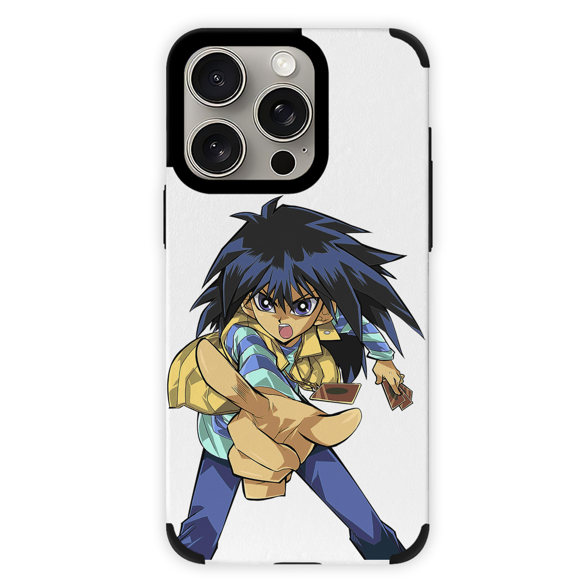 遊☆戯☆王 Yu-Gi-Oh! 【iPhone15ProMax対応】 PUレザー スマホケース 耐衝撃＆黄変防止