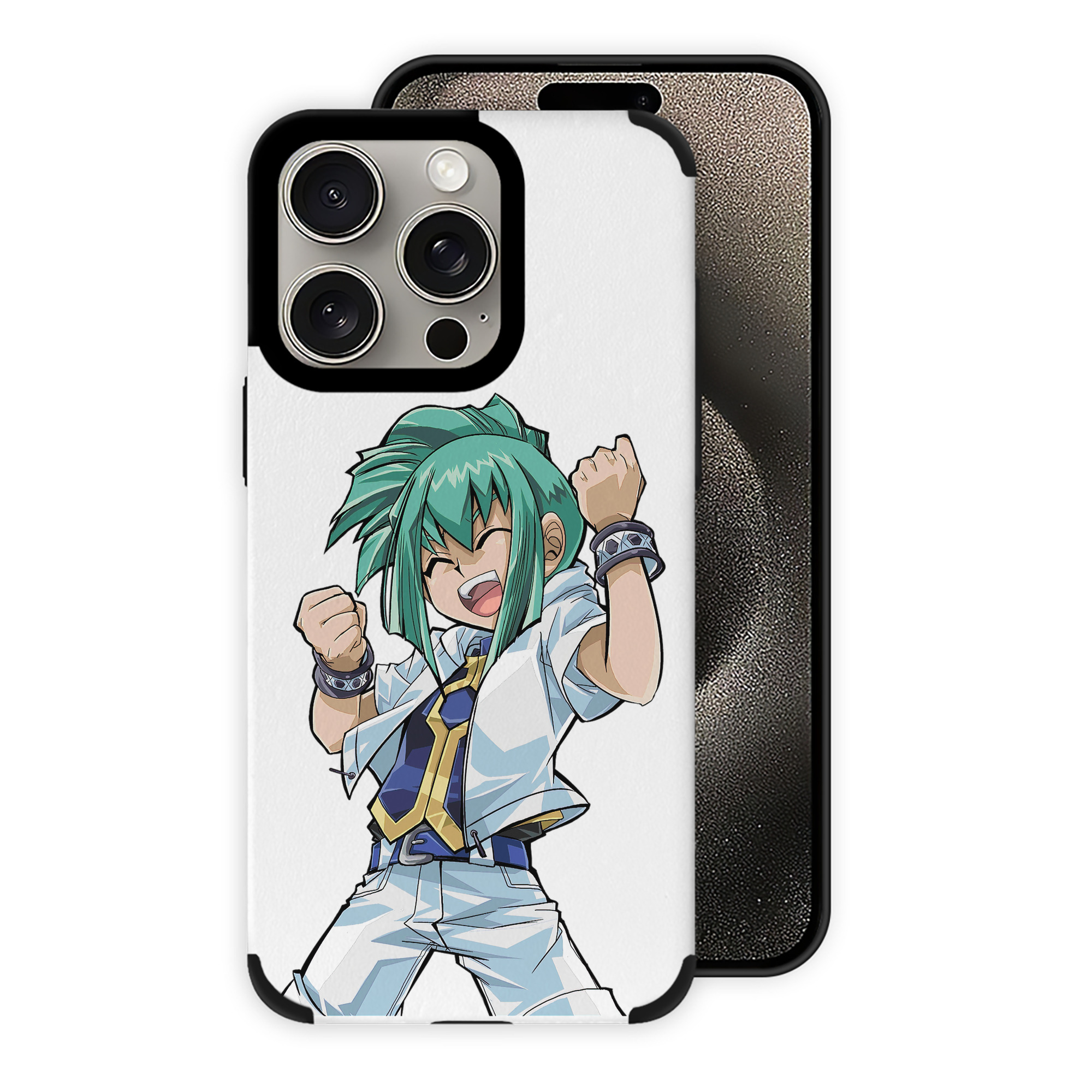 遊☆戯☆王 Yu-Gi-Oh! 【iPhone15ProMax対応】 PUレザー スマホケース 耐衝撃＆黄変防止