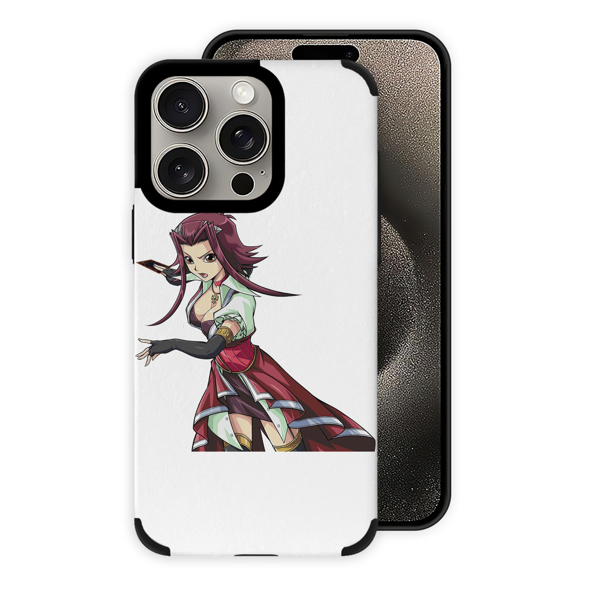 遊☆戯☆王 Yu-Gi-Oh! 【iPhone15ProMax対応】 PUレザー スマホケース 耐衝撃＆黄変防止