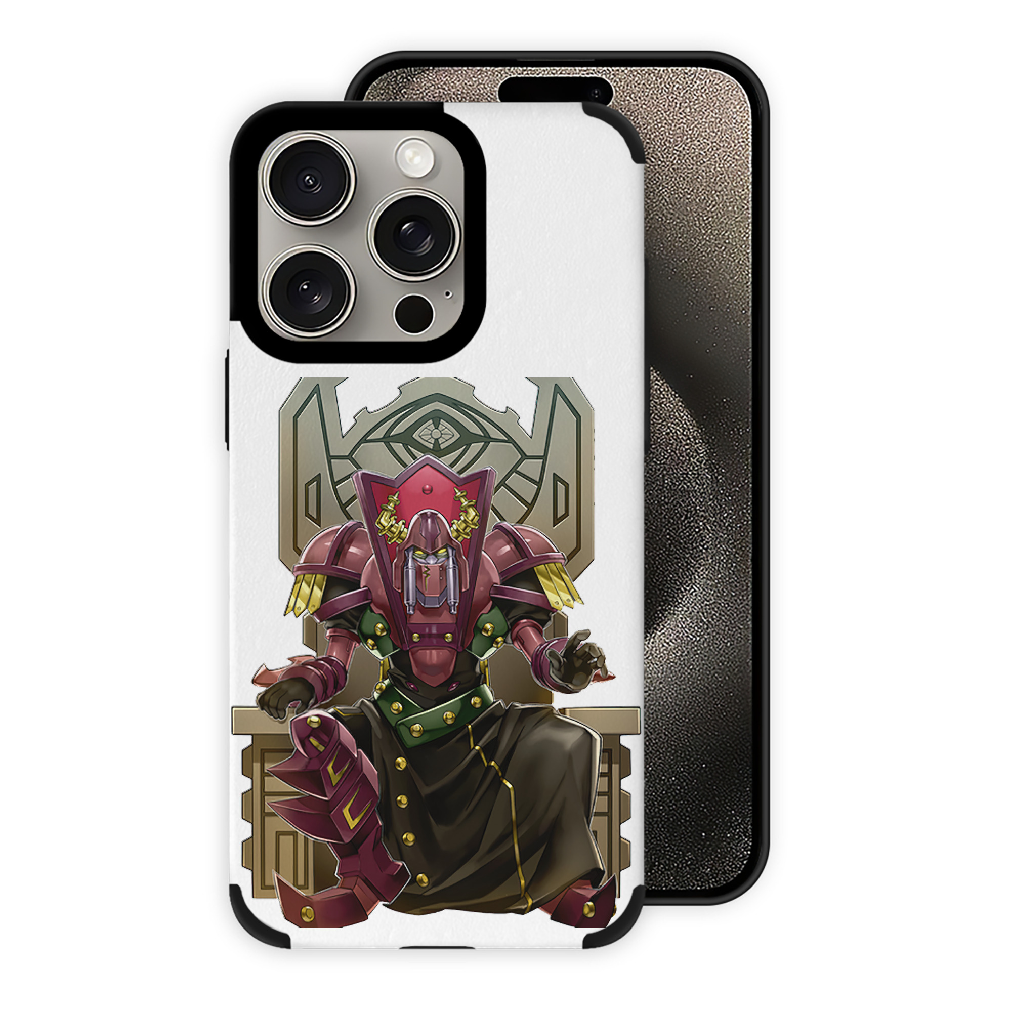 遊☆戯☆王 Yu-Gi-Oh! 【iPhone15ProMax対応】 PUレザー スマホケース 耐衝撃＆黄変防止