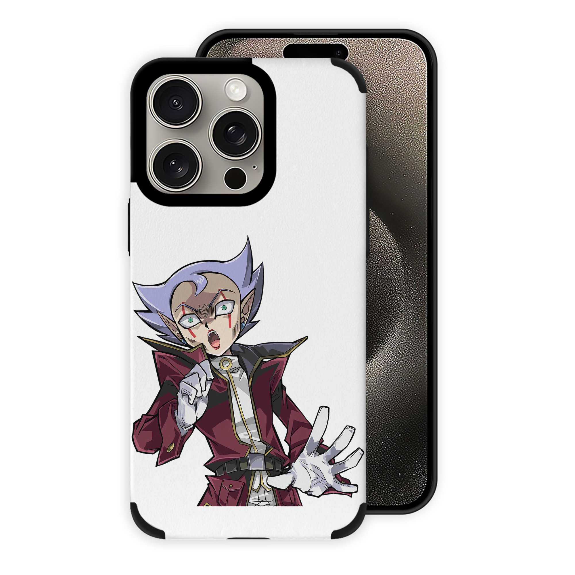 遊☆戯☆王 Yu-Gi-Oh! 【iPhone15ProMax対応】 PUレザー スマホケース 耐衝撃＆黄変防止