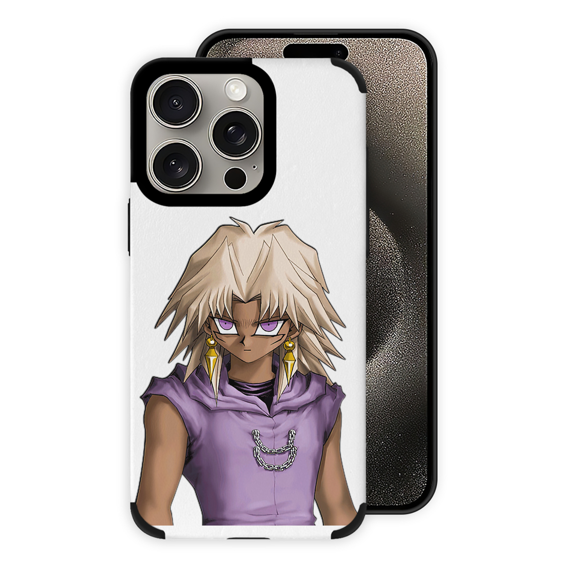 遊☆戯☆王 Yu-Gi-Oh! 【iPhone15ProMax対応】 PUレザー スマホケース 耐衝撃＆黄変防止