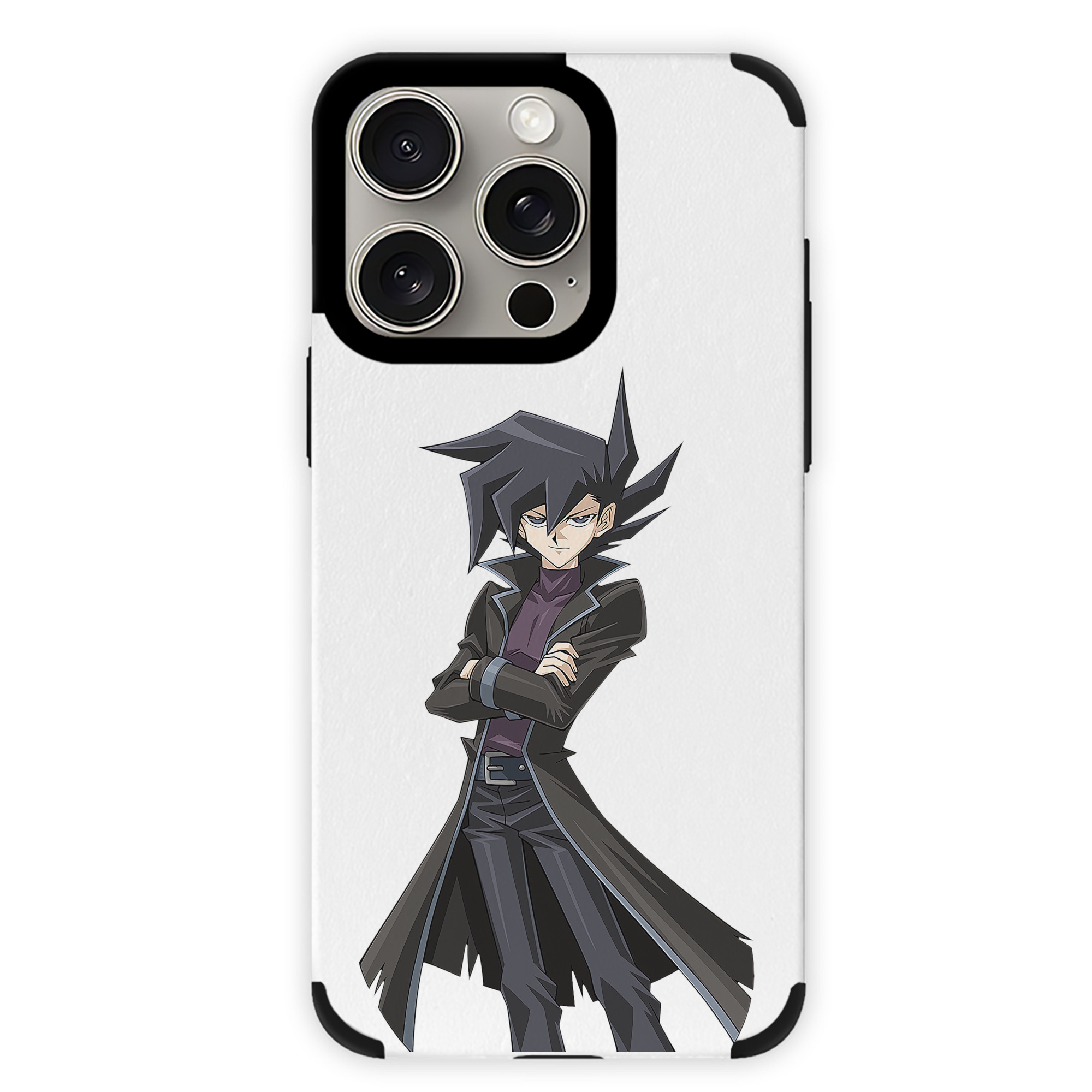 遊☆戯☆王 Yu-Gi-Oh! 【iPhone15ProMax対応】 PUレザー スマホケース 耐衝撃＆黄変防止