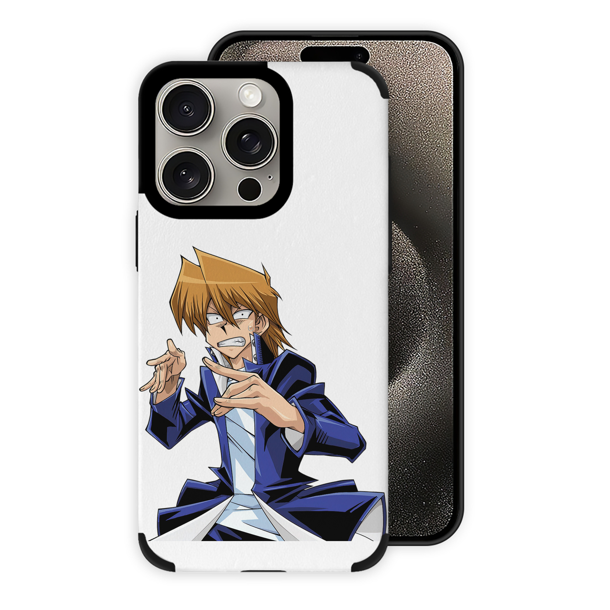 遊☆戯☆王 Yu-Gi-Oh! 【iPhone15ProMax対応】 PUレザー スマホケース 耐衝撃＆黄変防止