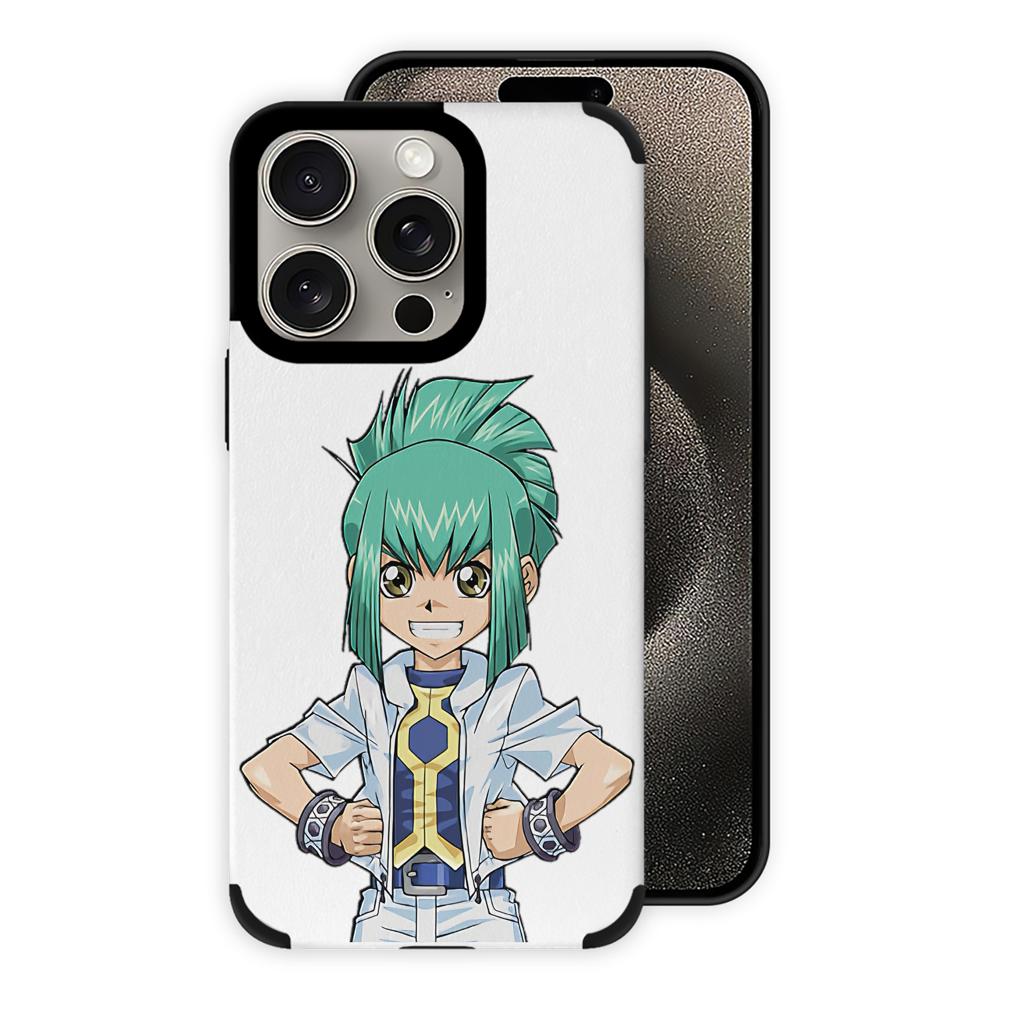 遊☆戯☆王 Yu-Gi-Oh! 【iPhone15ProMax対応】 PUレザー スマホケース 耐衝撃＆黄変防止