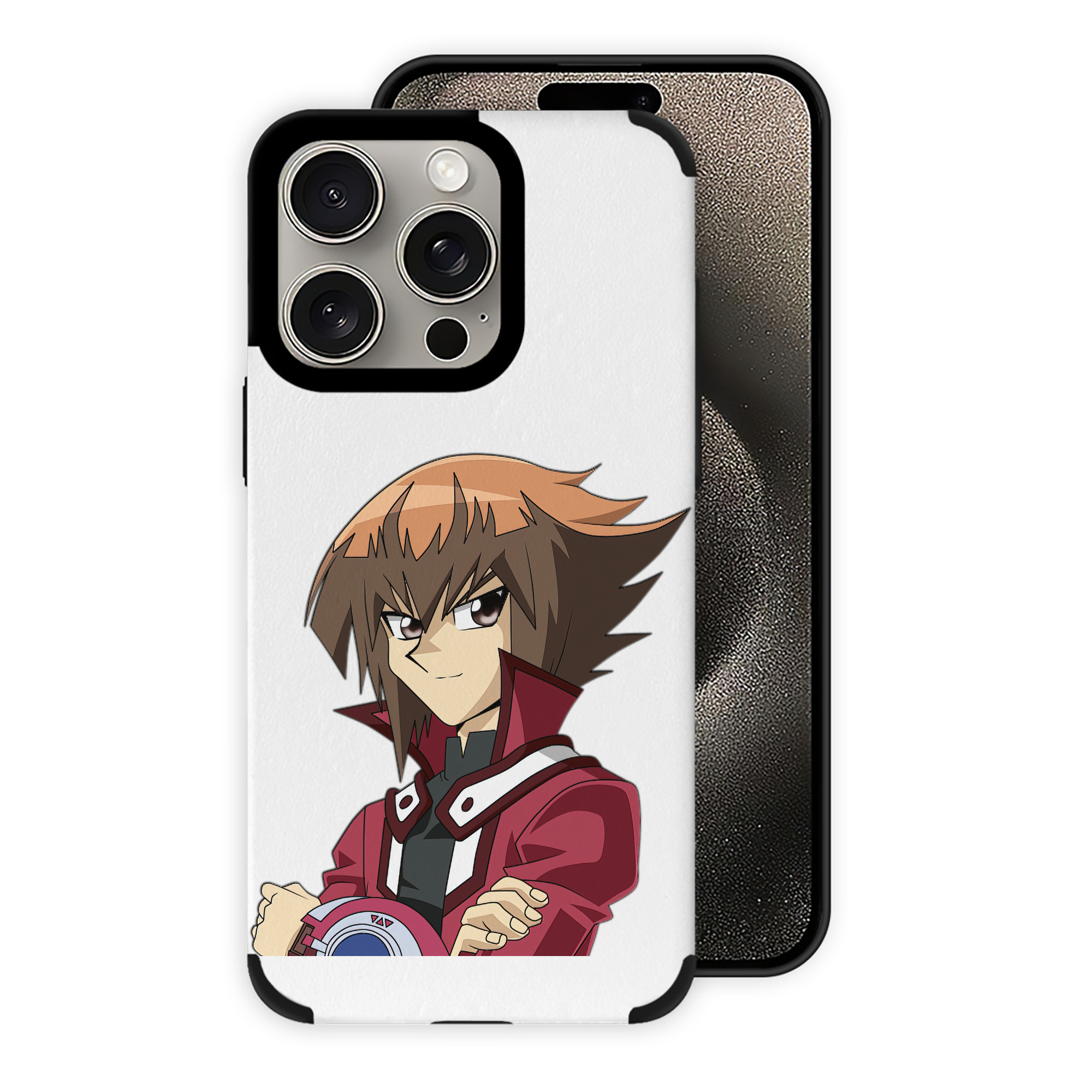 遊☆戯☆王 Yu-Gi-Oh! 【iPhone15ProMax対応】 PUレザー スマホケース 耐衝撃＆黄変防止
