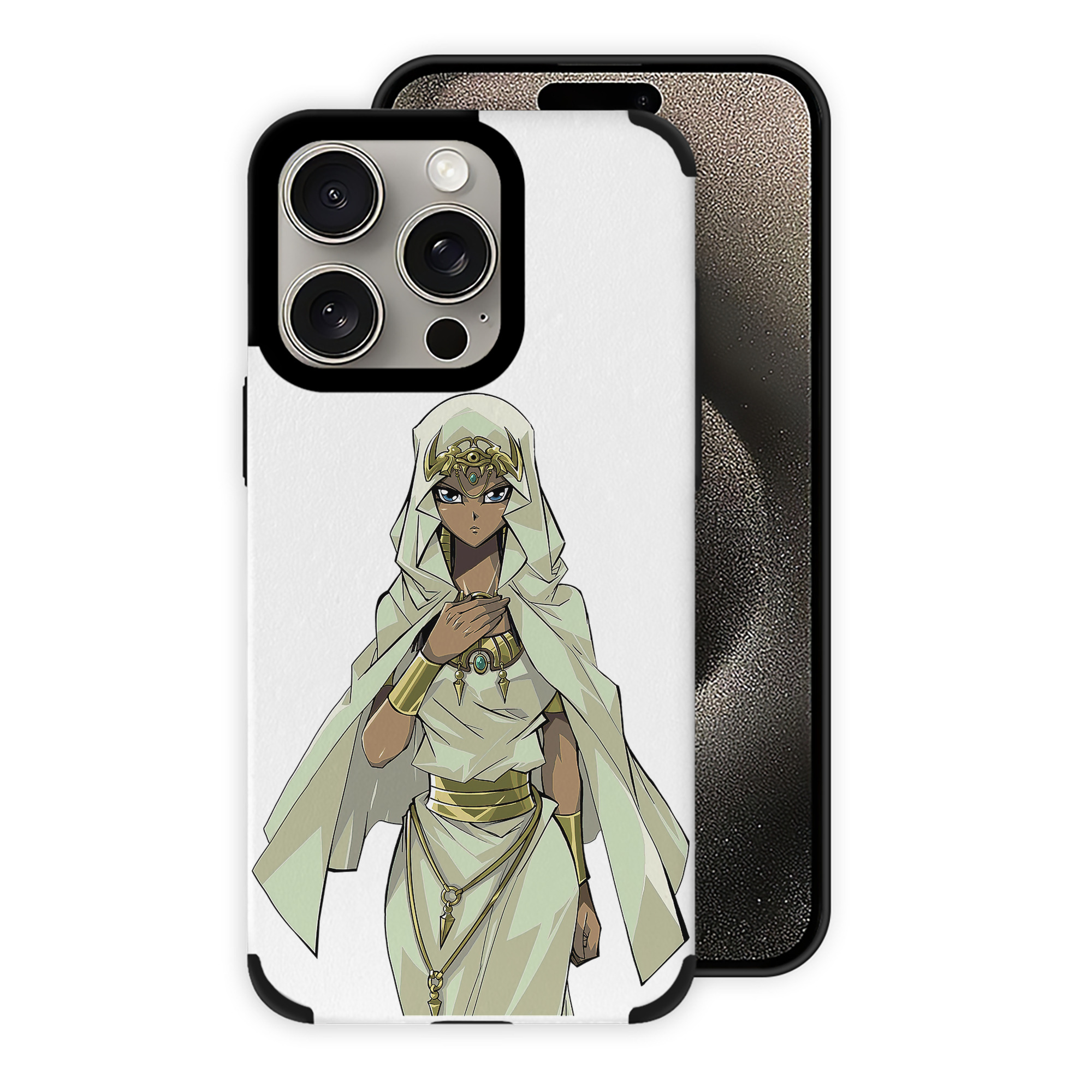 遊☆戯☆王 Yu-Gi-Oh! 【iPhone15ProMax対応】 PUレザー スマホケース 耐衝撃＆黄変防止
