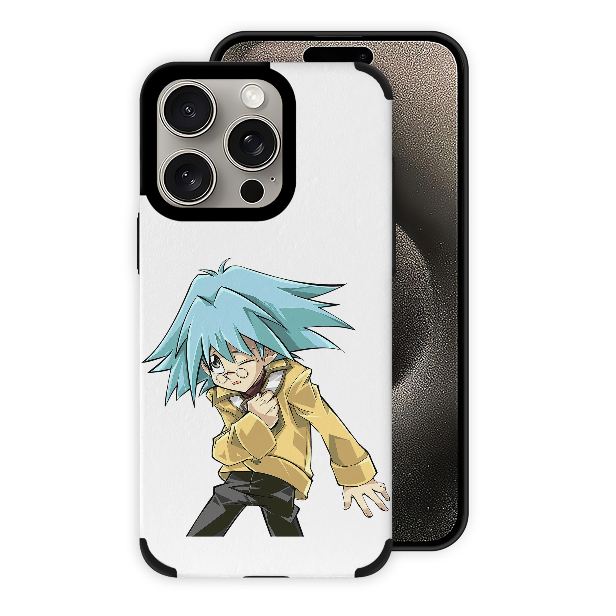 遊☆戯☆王 Yu-Gi-Oh! 【iPhone15ProMax対応】 PUレザー スマホケース 耐衝撃＆黄変防止