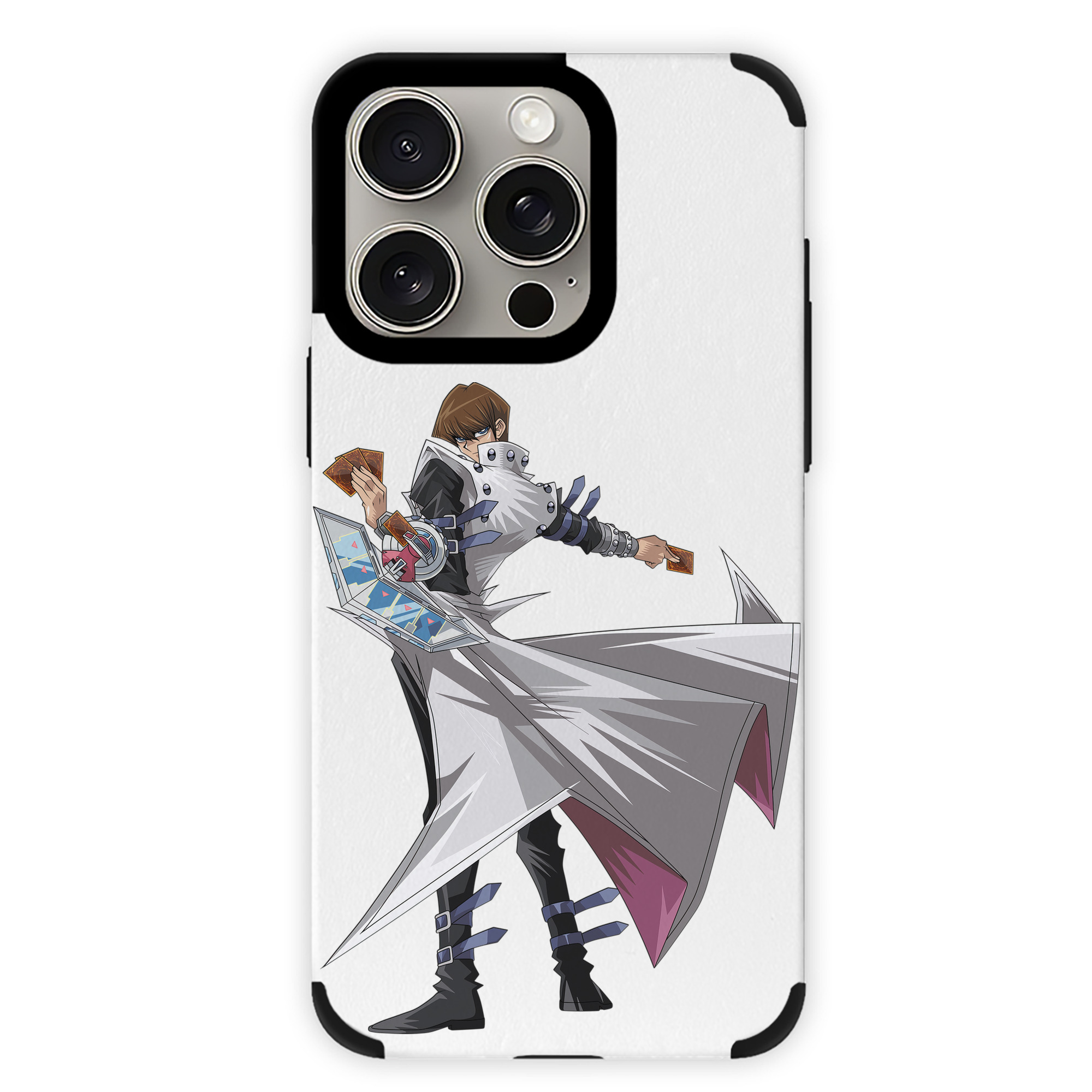 遊☆戯☆王 Yu-Gi-Oh! 【iPhone15ProMax対応】 PUレザー スマホケース 耐衝撃＆黄変防止