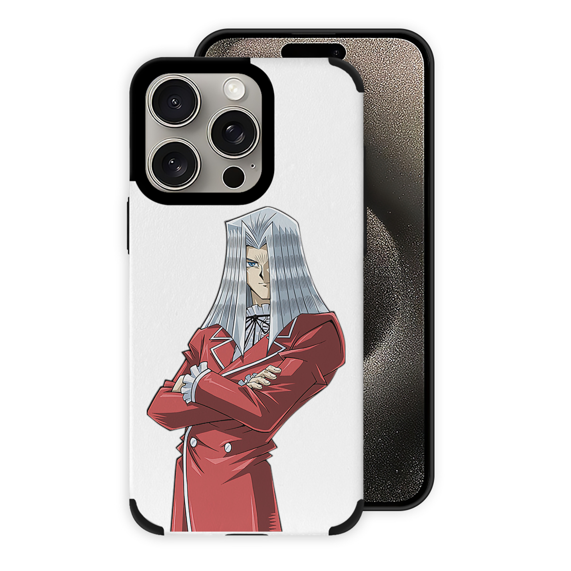（画像用） 遊☆戯☆王 Yu-Gi-Oh! 【iPhone15ProMax対応】 PUレザー スマホケース 耐衝撃＆黄変防止
