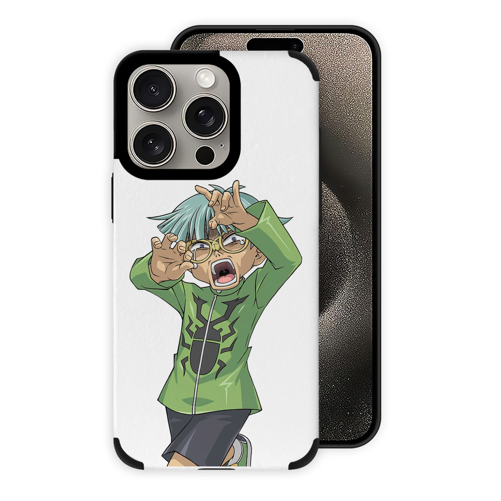 遊☆戯☆王 Yu-Gi-Oh! 【iPhone15ProMax対応】 PUレザー スマホケース 耐衝撃＆黄変防止