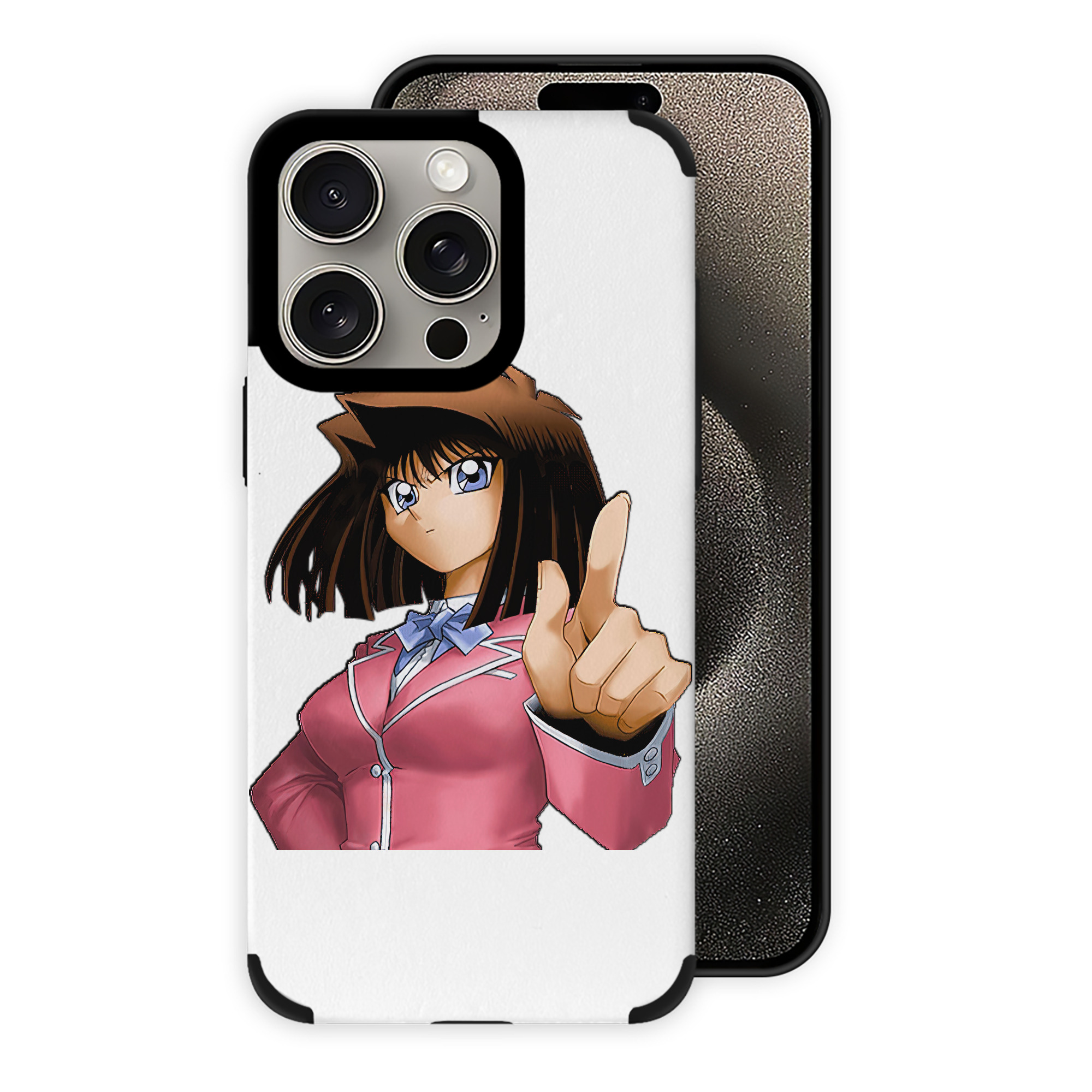 遊☆戯☆王 Yu-Gi-Oh! 【iPhone15ProMax対応】 PUレザー スマホケース 耐衝撃＆黄変防止