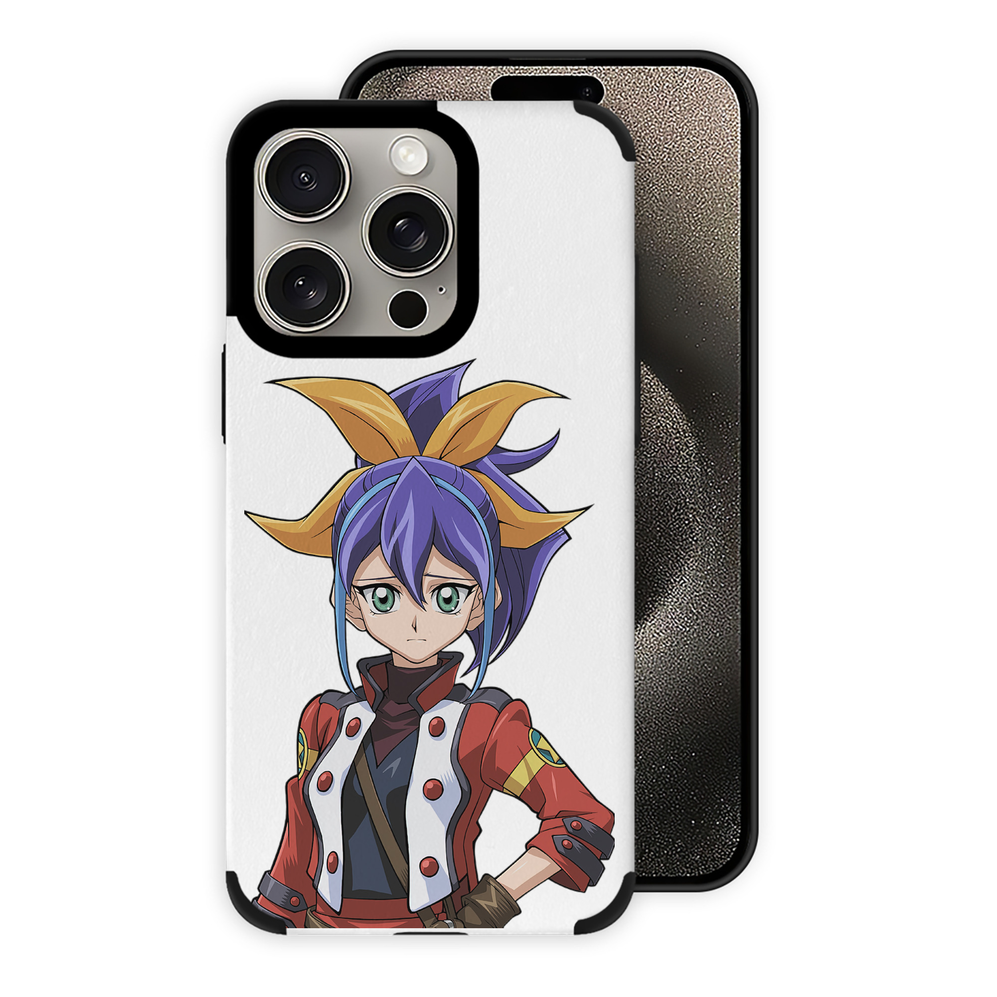 （画像用） 遊☆戯☆王 Yu-Gi-Oh! 【iPhone15ProMax対応】 PUレザー スマホケース 耐衝撃＆黄変防止
