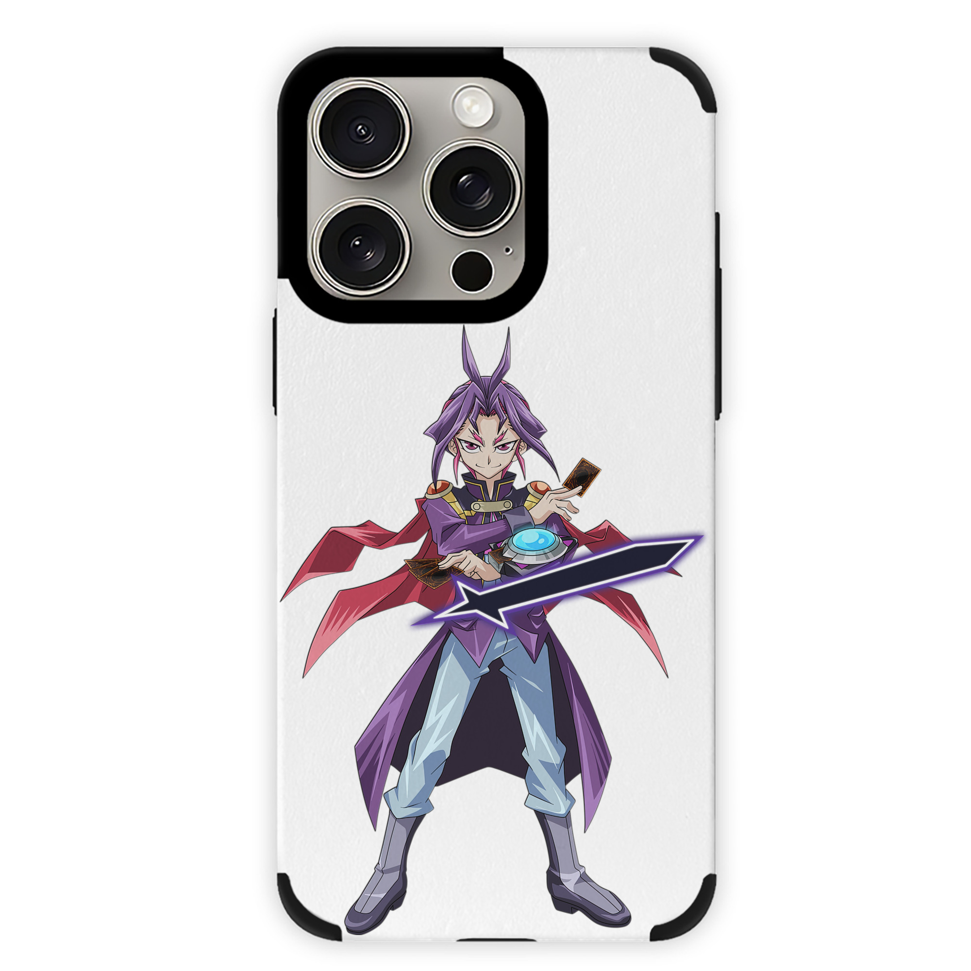 遊☆戯☆王 Yu-Gi-Oh! 【iPhone15ProMax対応】 PUレザー スマホケース 耐衝撃＆黄変防止