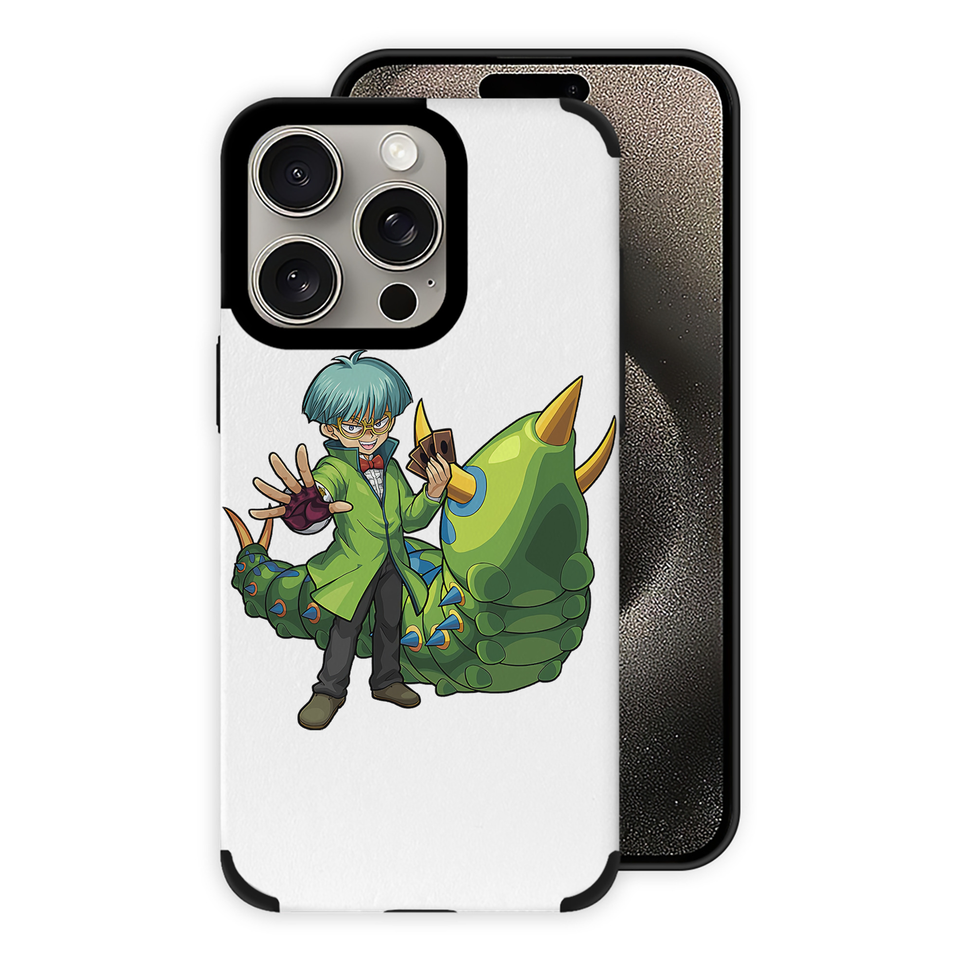 遊☆戯☆王 Yu-Gi-Oh! 【iPhone15ProMax対応】 PUレザー スマホケース 耐衝撃＆黄変防止