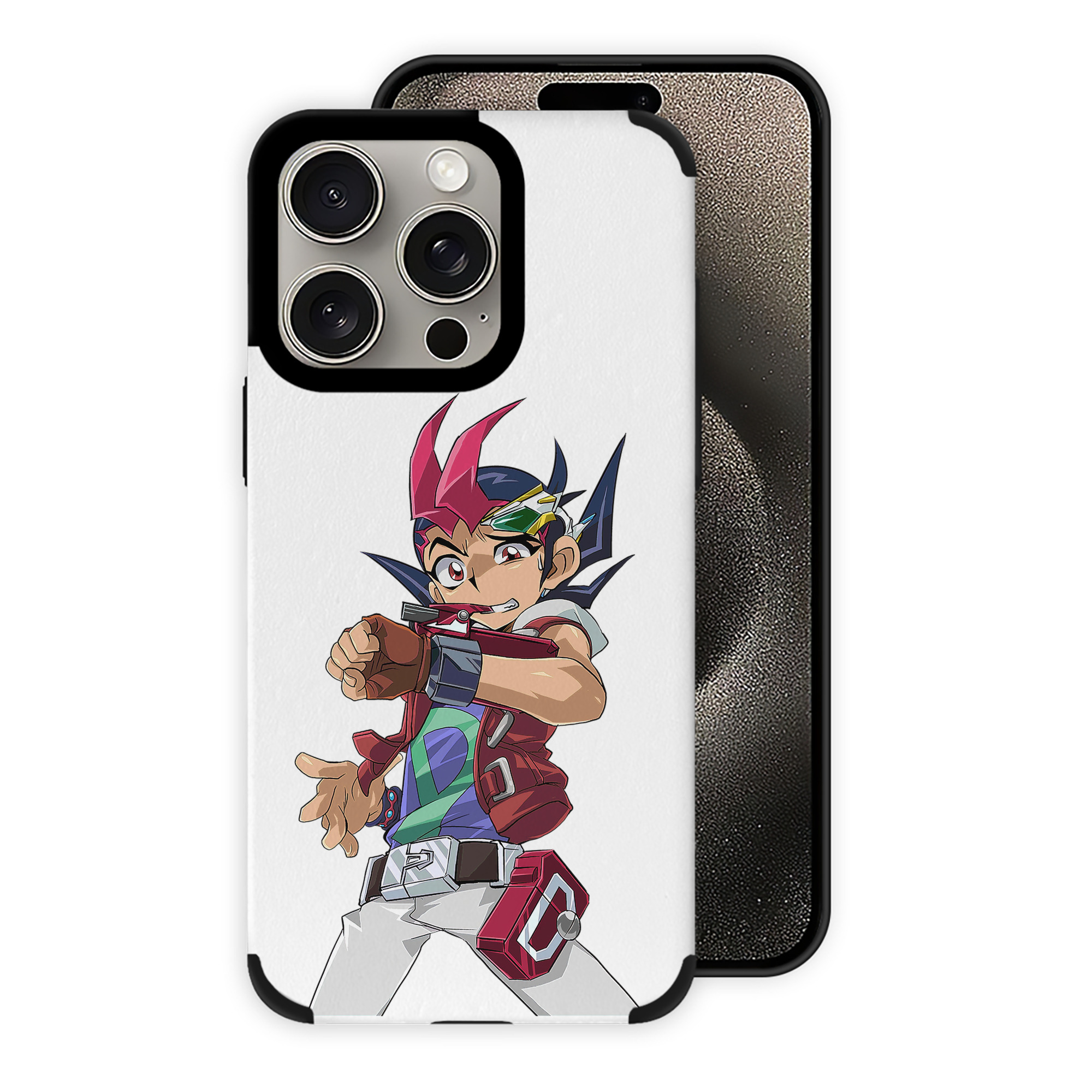 遊☆戯☆王 Yu-Gi-Oh! 【iPhone15ProMax対応】 PUレザー スマホケース 耐衝撃＆黄変防止