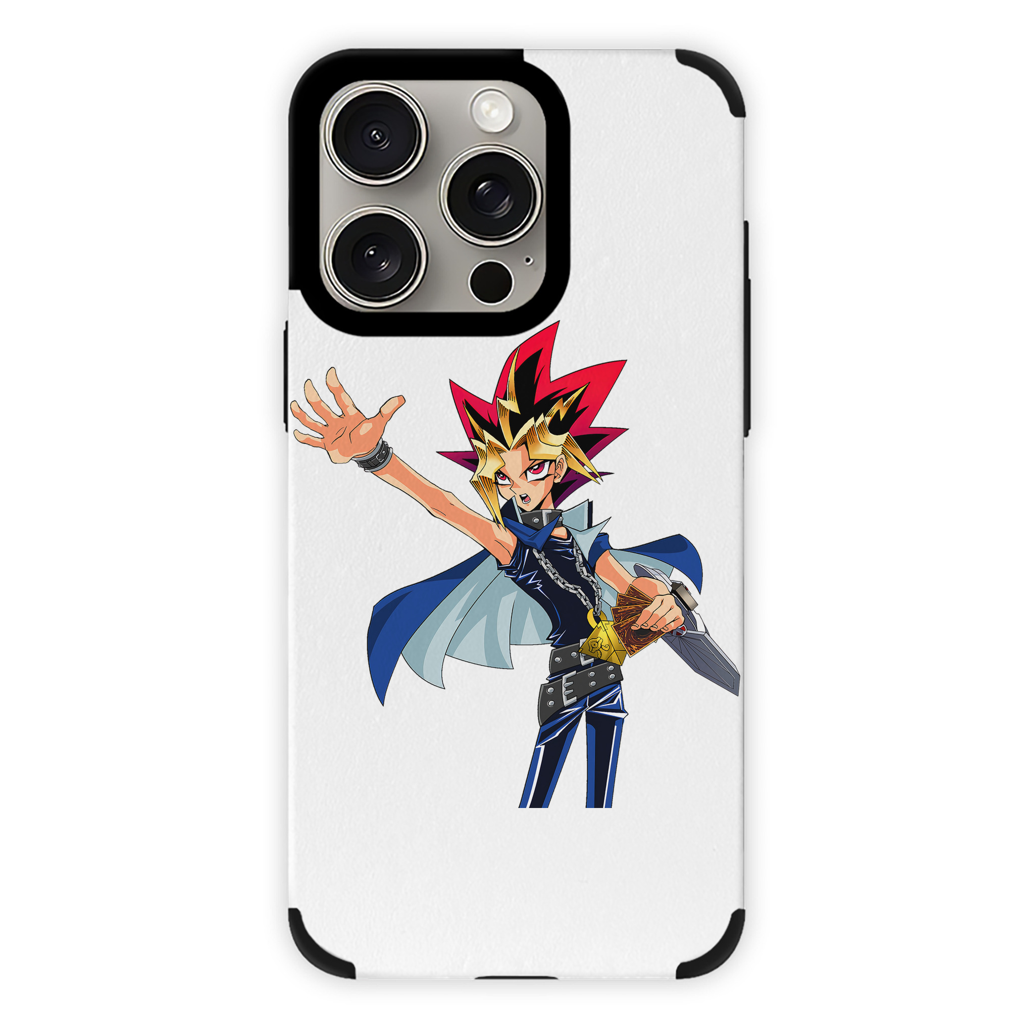 遊☆戯☆王 Yu-Gi-Oh! 【iPhone15ProMax対応】 PUレザー スマホケース 耐衝撃＆黄変防止