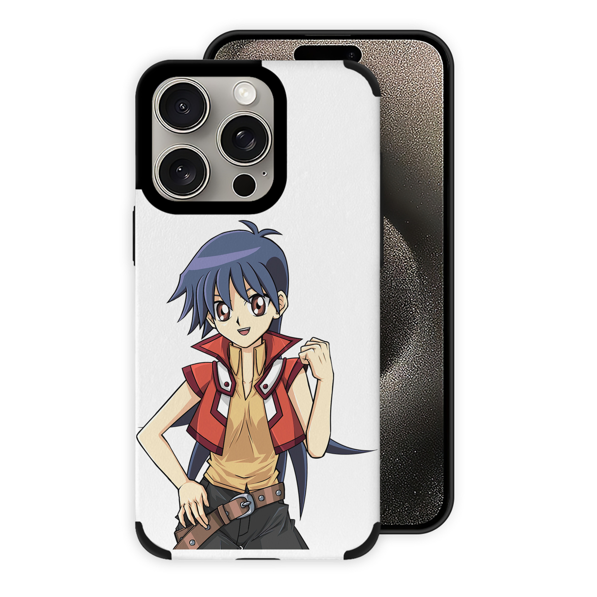 遊☆戯☆王 Yu-Gi-Oh! 【iPhone15ProMax対応】 PUレザー スマホケース 耐衝撃＆黄変防止