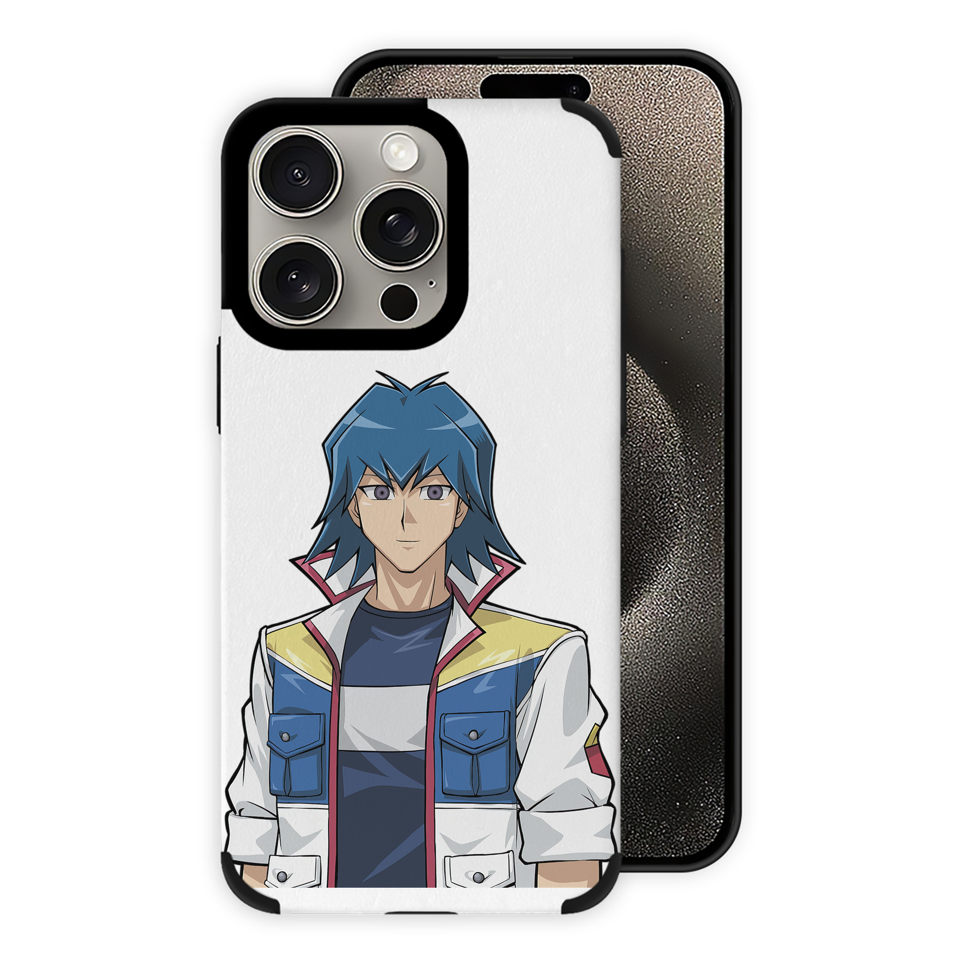遊☆戯☆王 Yu-Gi-Oh! 【iPhone15ProMax対応】 PUレザー スマホケース 耐衝撃＆黄変防止