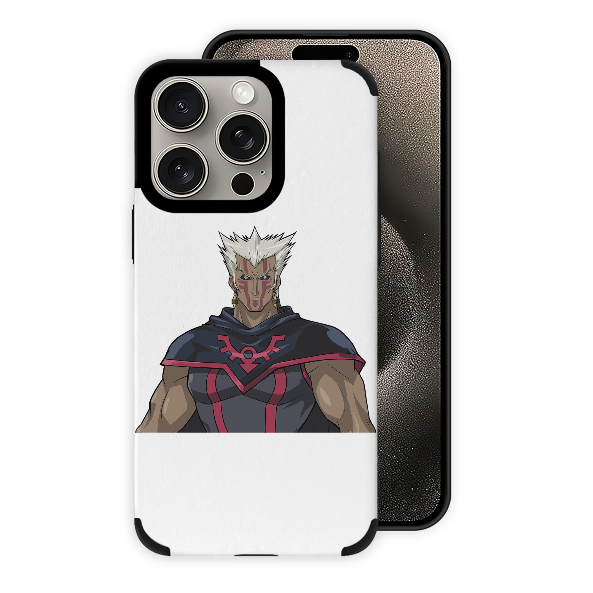 （画像用） 遊☆戯☆王 Yu-Gi-Oh! 【iPhone15ProMax対応】 PUレザー スマホケース 耐衝撃＆黄変防止