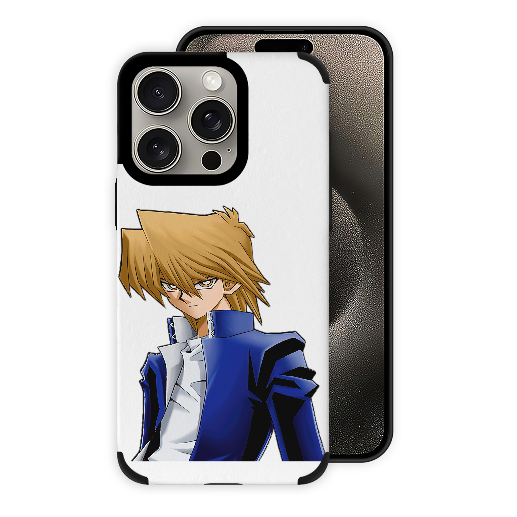 遊☆戯☆王 Yu-Gi-Oh! 【iPhone15ProMax対応】 PUレザー スマホケース 耐衝撃＆黄変防止