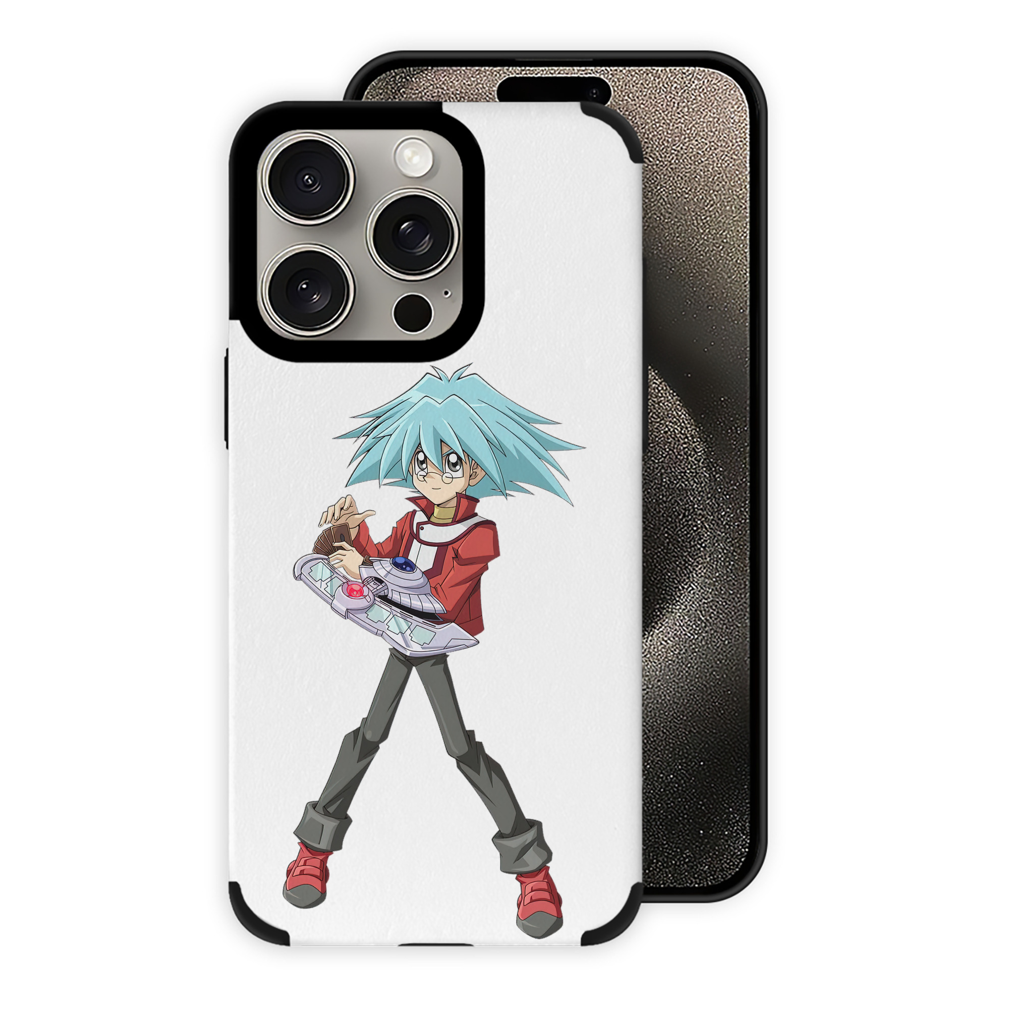 遊☆戯☆王 Yu-Gi-Oh! 【iPhone15ProMax対応】 PUレザー スマホケース 耐衝撃＆黄変防止