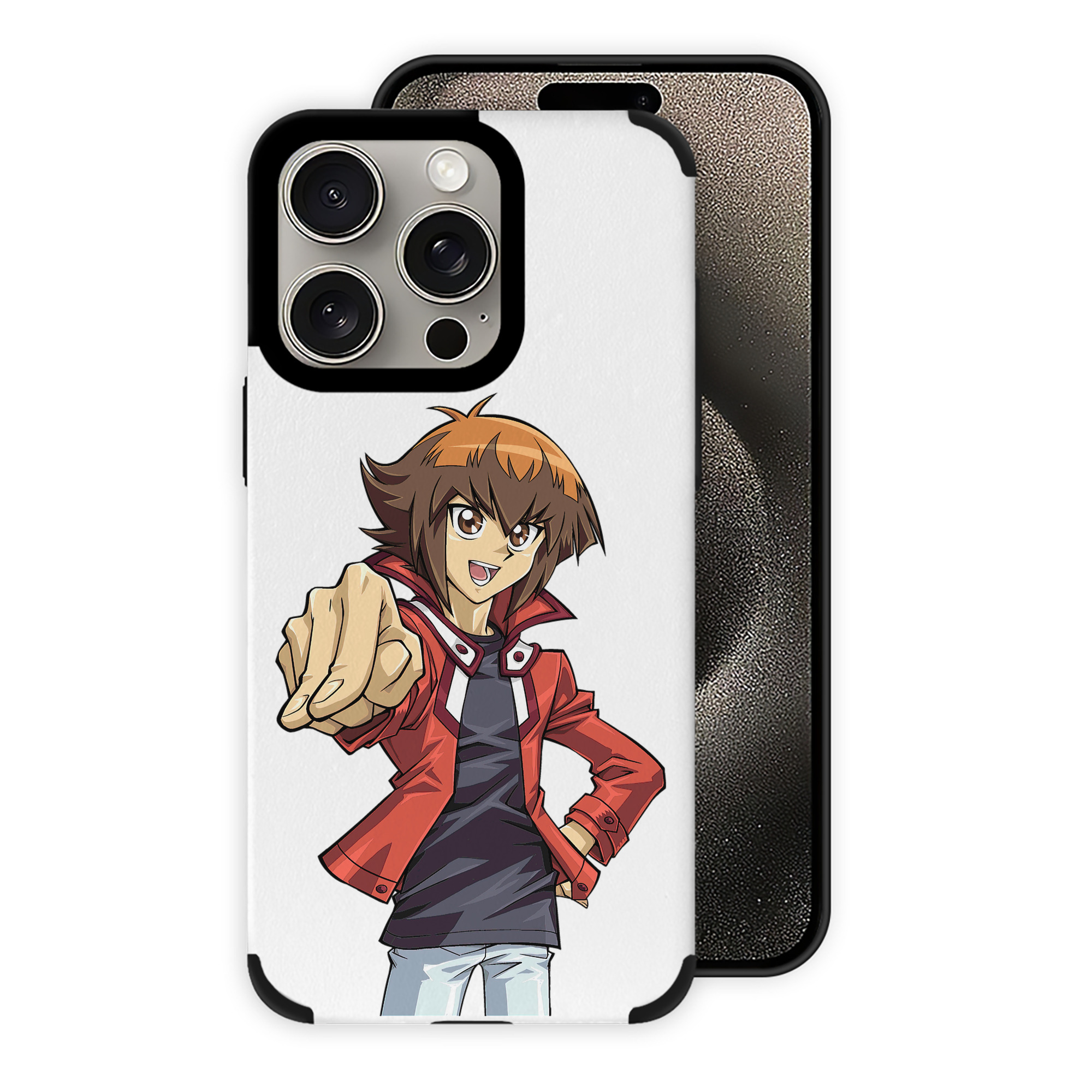 遊☆戯☆王 Yu-Gi-Oh! 【iPhone15ProMax対応】 PUレザー スマホケース 耐衝撃＆黄変防止