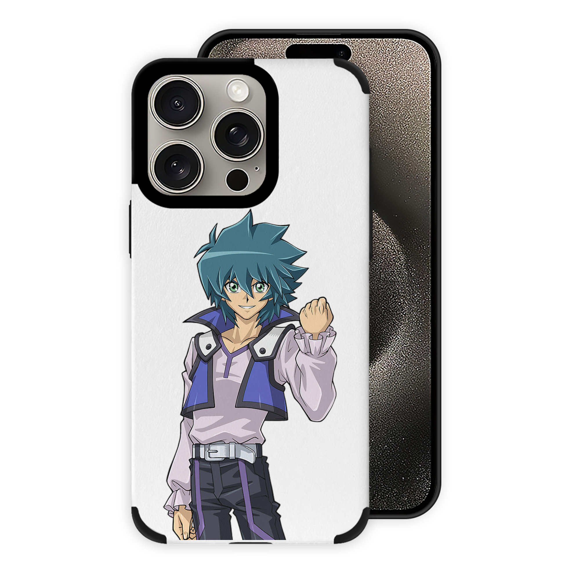 遊☆戯☆王 Yu-Gi-Oh! 【iPhone15ProMax対応】 PUレザー スマホケース 耐衝撃＆黄変防止