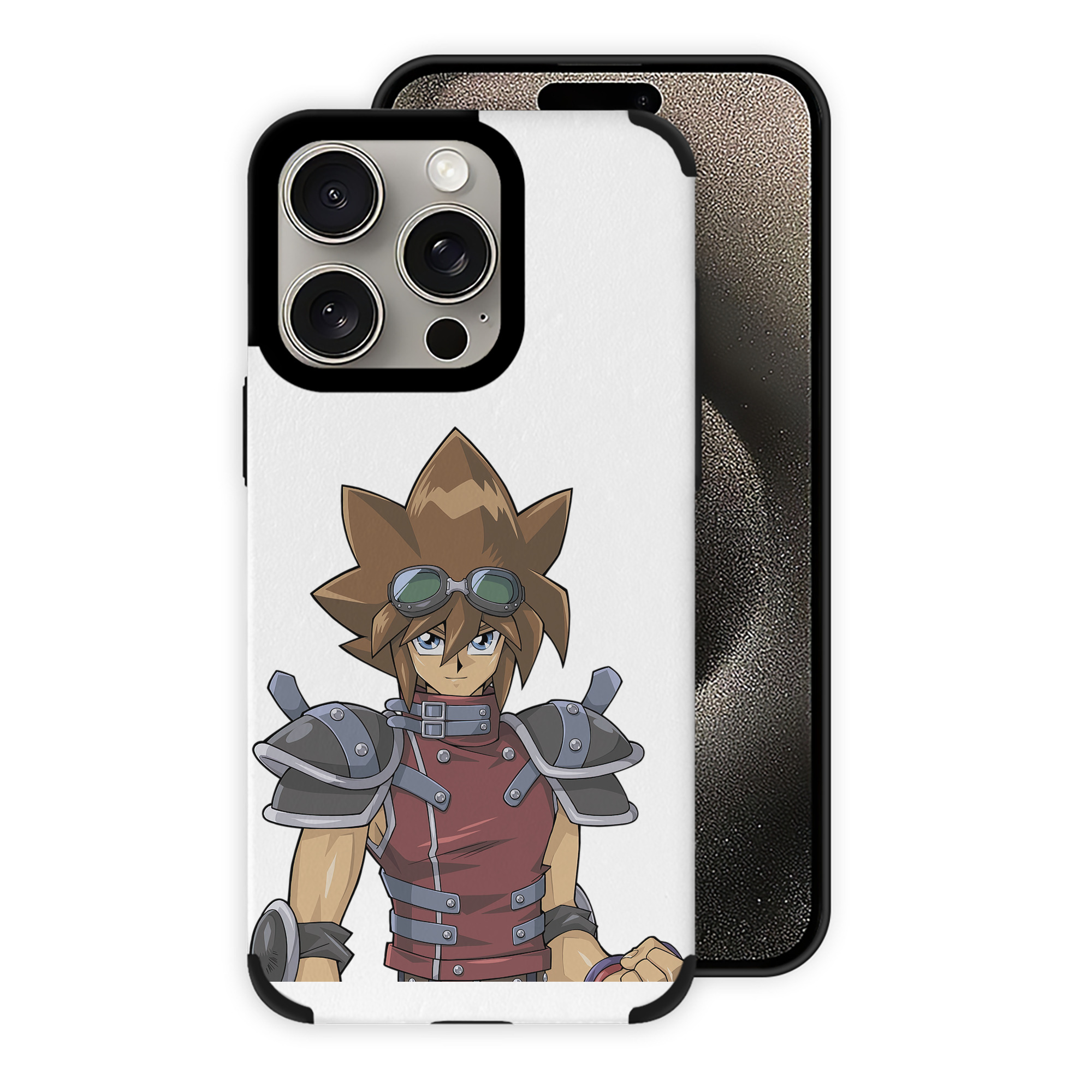 （画像用） 遊☆戯☆王 Yu-Gi-Oh! 【iPhone15ProMax対応】 PUレザー スマホケース 耐衝撃＆黄変防止