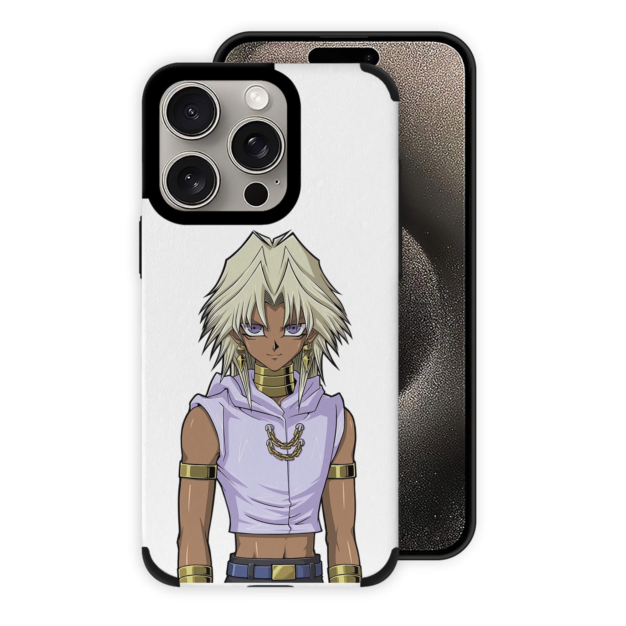 遊☆戯☆王 Yu-Gi-Oh! 【iPhone15ProMax対応】 PUレザー スマホケース 耐衝撃＆黄変防止